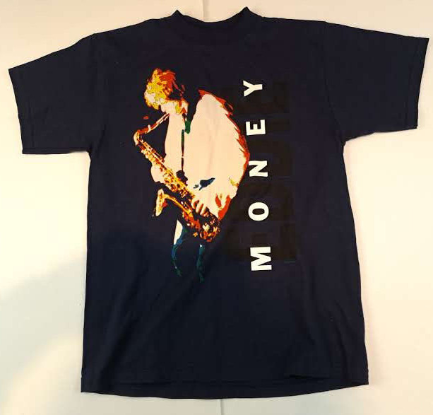 Eddie Money Rock&Roll 1995 Love Money Tour T-Shirt LG Single Stitch USA Tultex