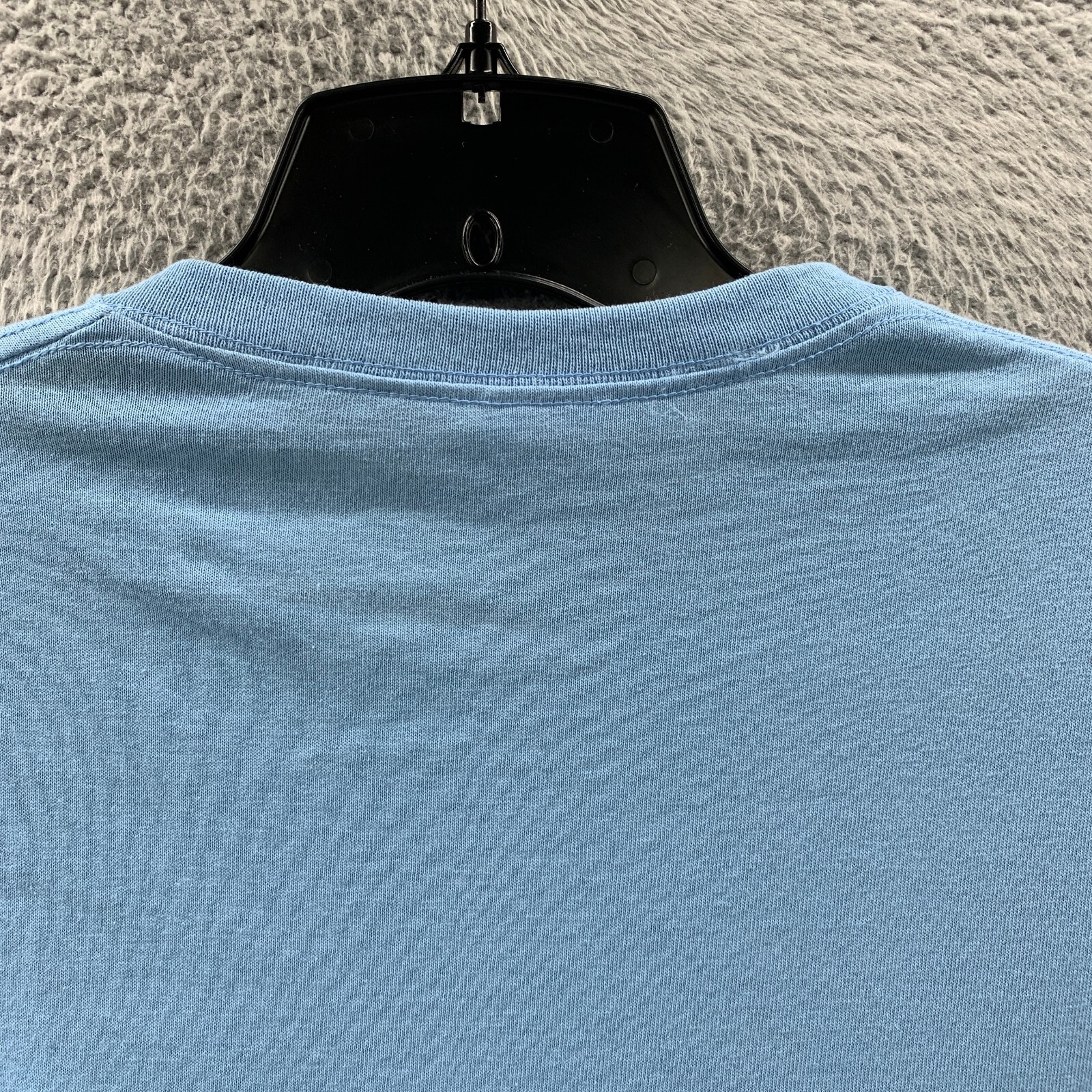 Vintage Biker Shirt Mens Medium Patriot American Delta Pro Weight Blue *