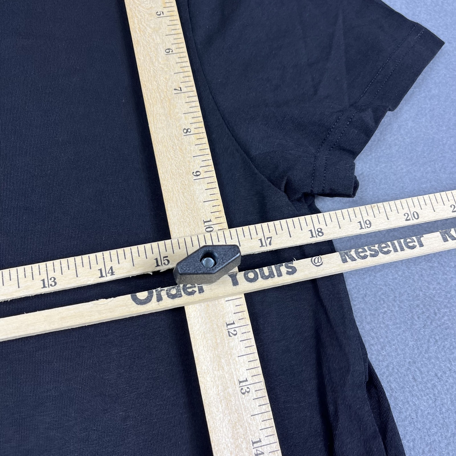 Pair of Thieves Shirt Mens Large Black V Neck Short Sleeve Stretch Casual Tee