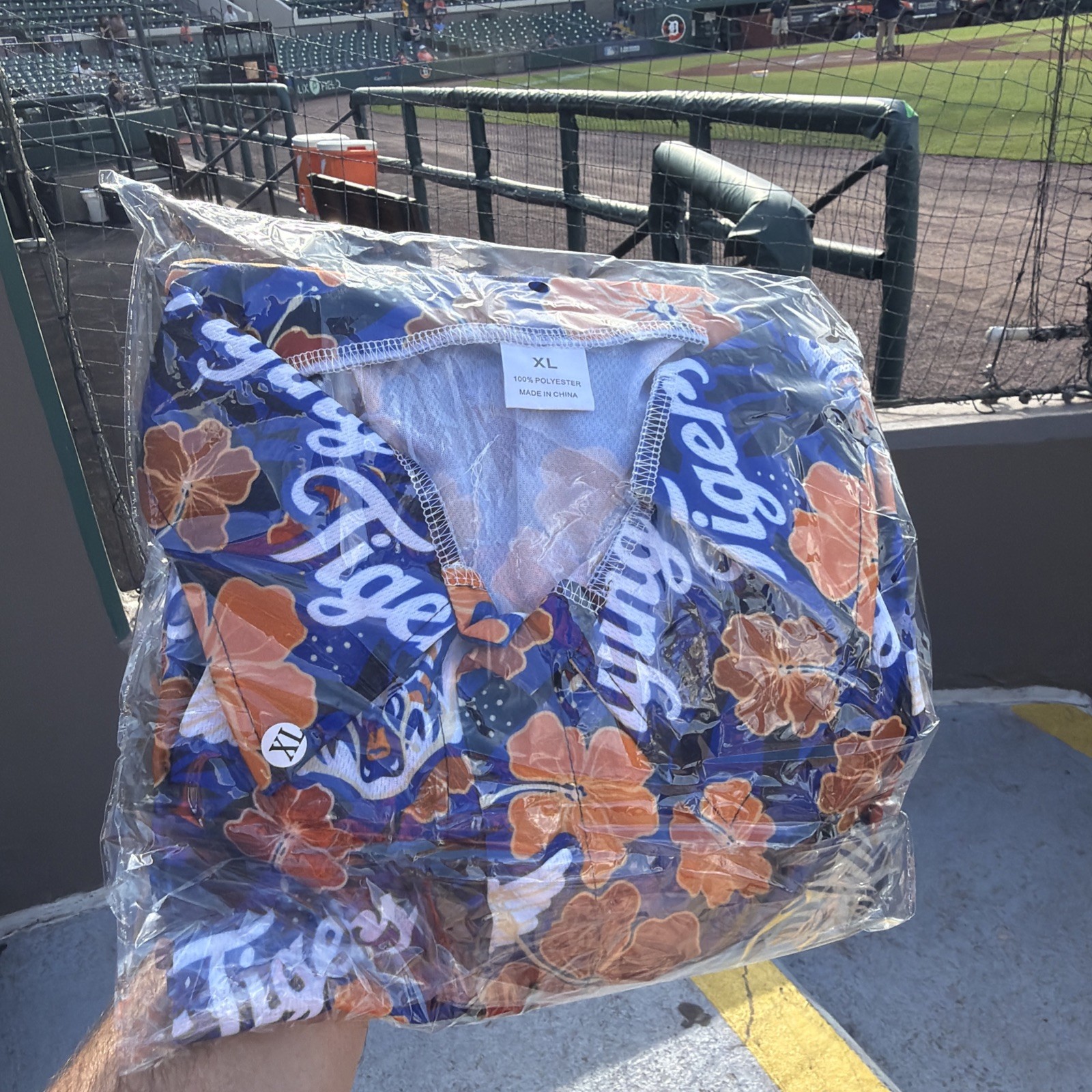 Flying Tigers Baseball 5/22/26 Tigers Minor League Hawaiian Shirt XL