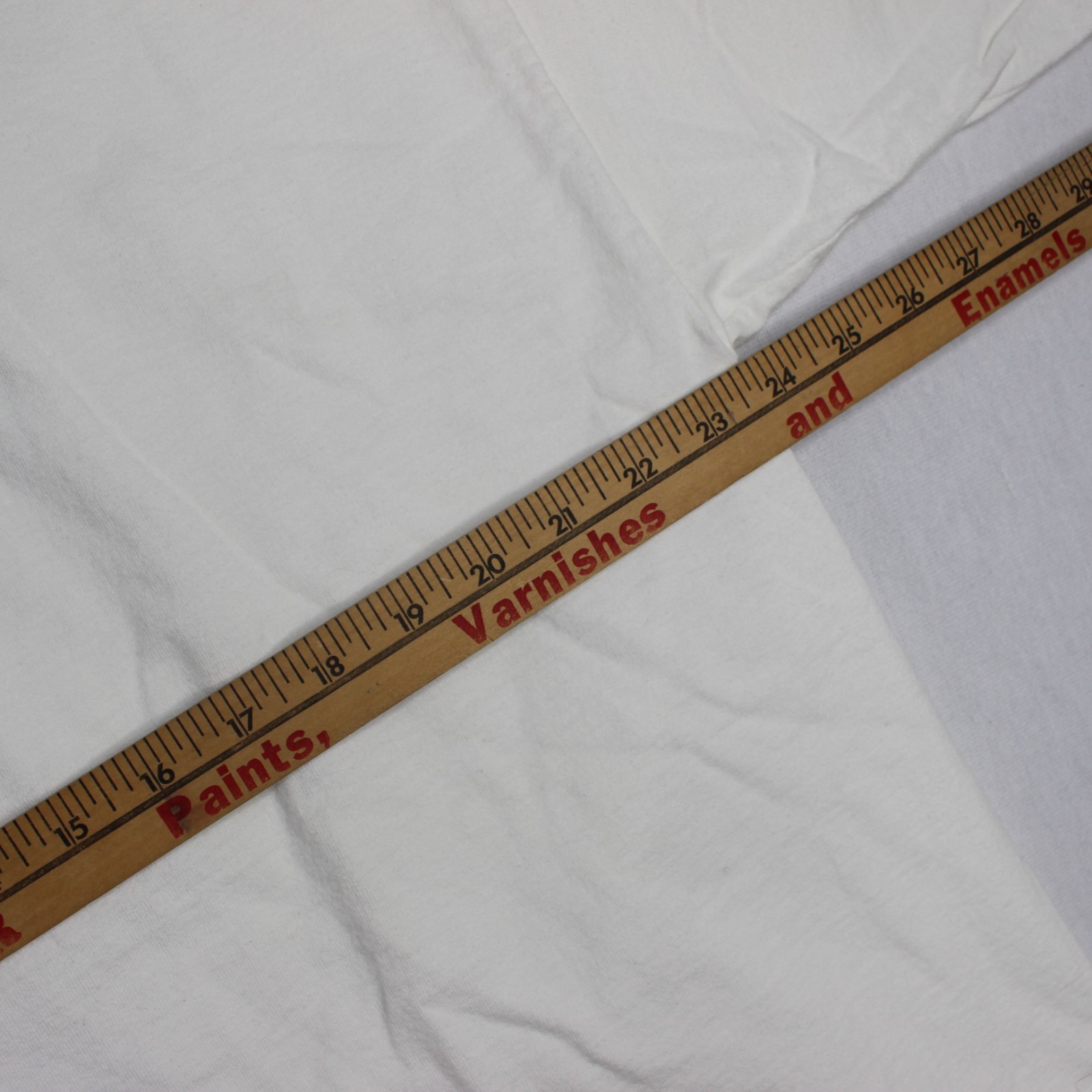 Vintage Pluma T Shirt Blank XL White Heavyweight Cotton 90s Casual RARE distress