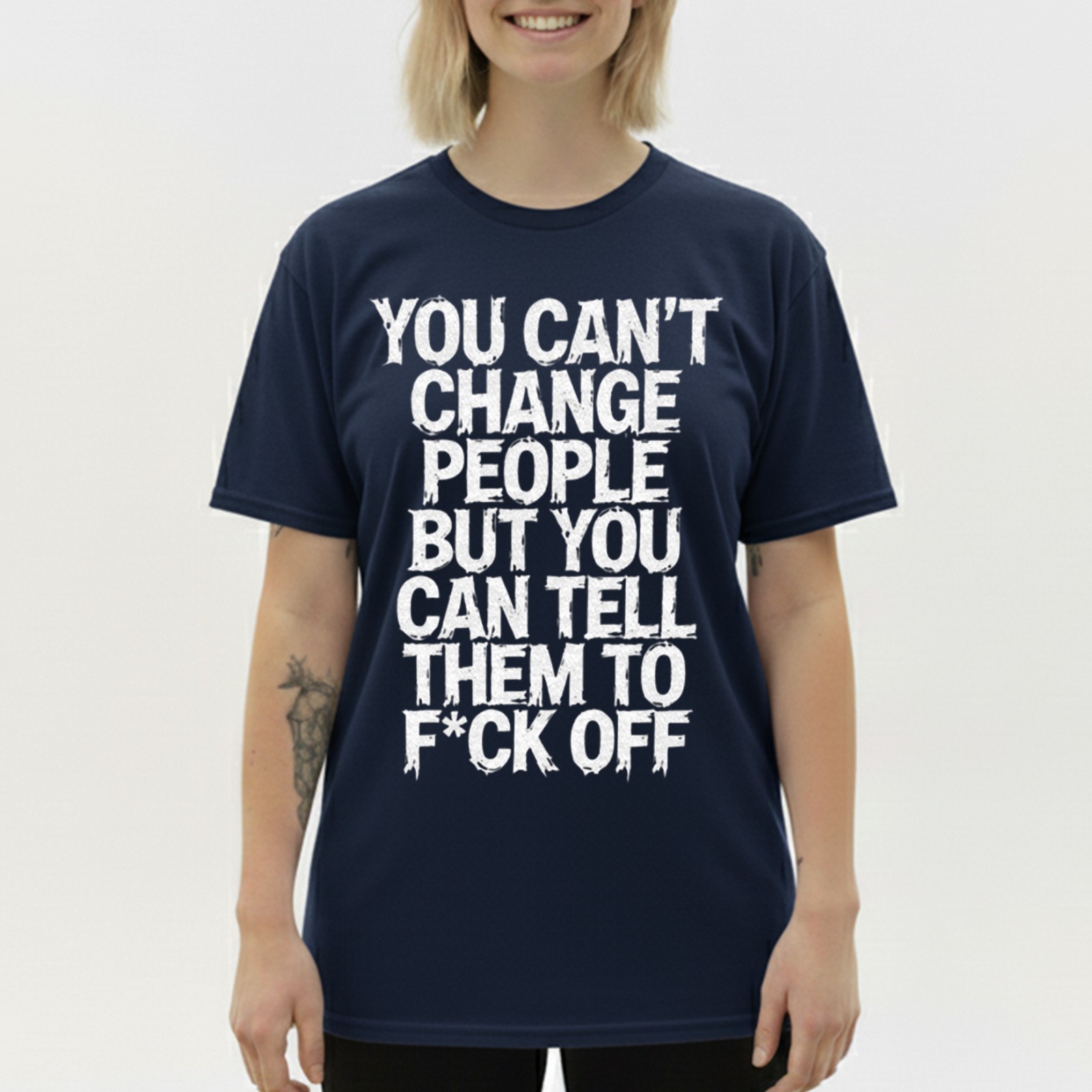 Humorous You Can&rsquo;t Change People Funny Sarcastic T-shirt Introvert Sweatshirt