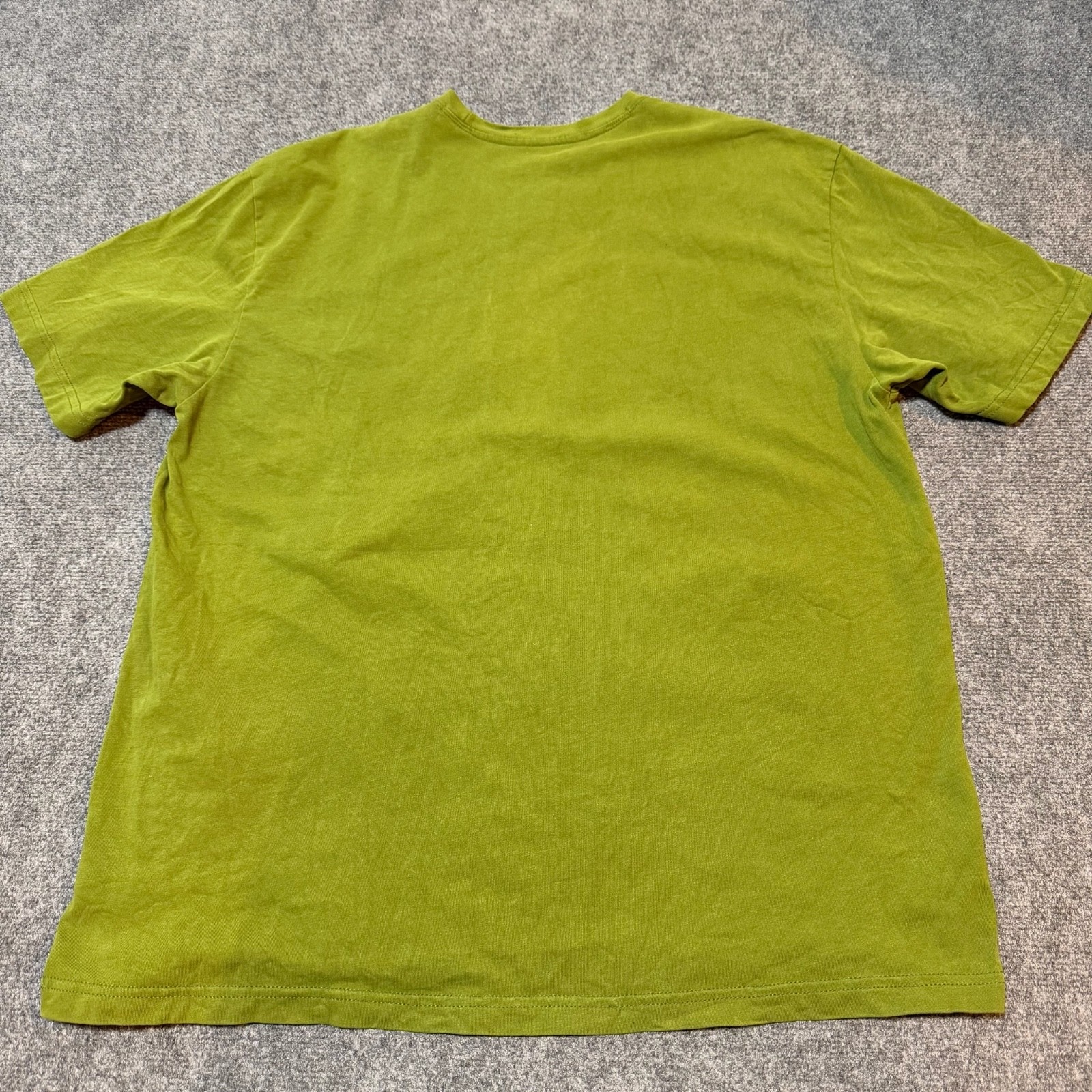Orvis Shirt Mens Extra Large Green Cotton Tee Short Sleeve Casual