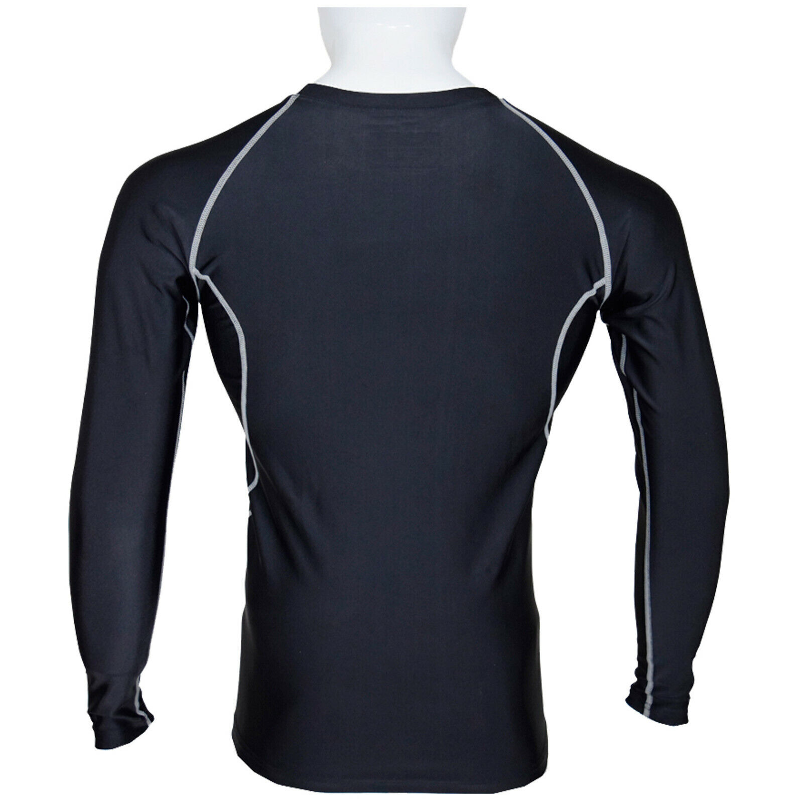 Men’s Compression Shirts Athletic Gym Training Workout Rash Guard Full Sleeve