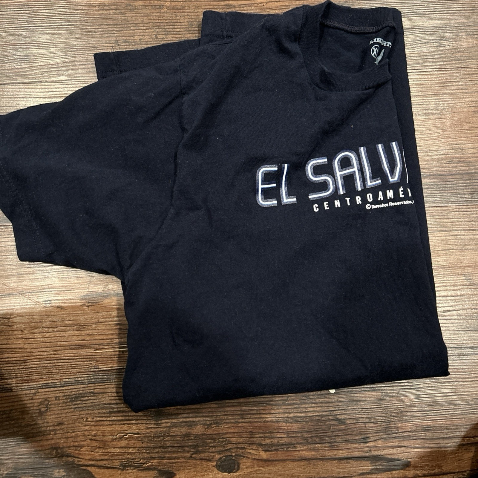 El Salvador Dark Blue T Shirt XL Slim