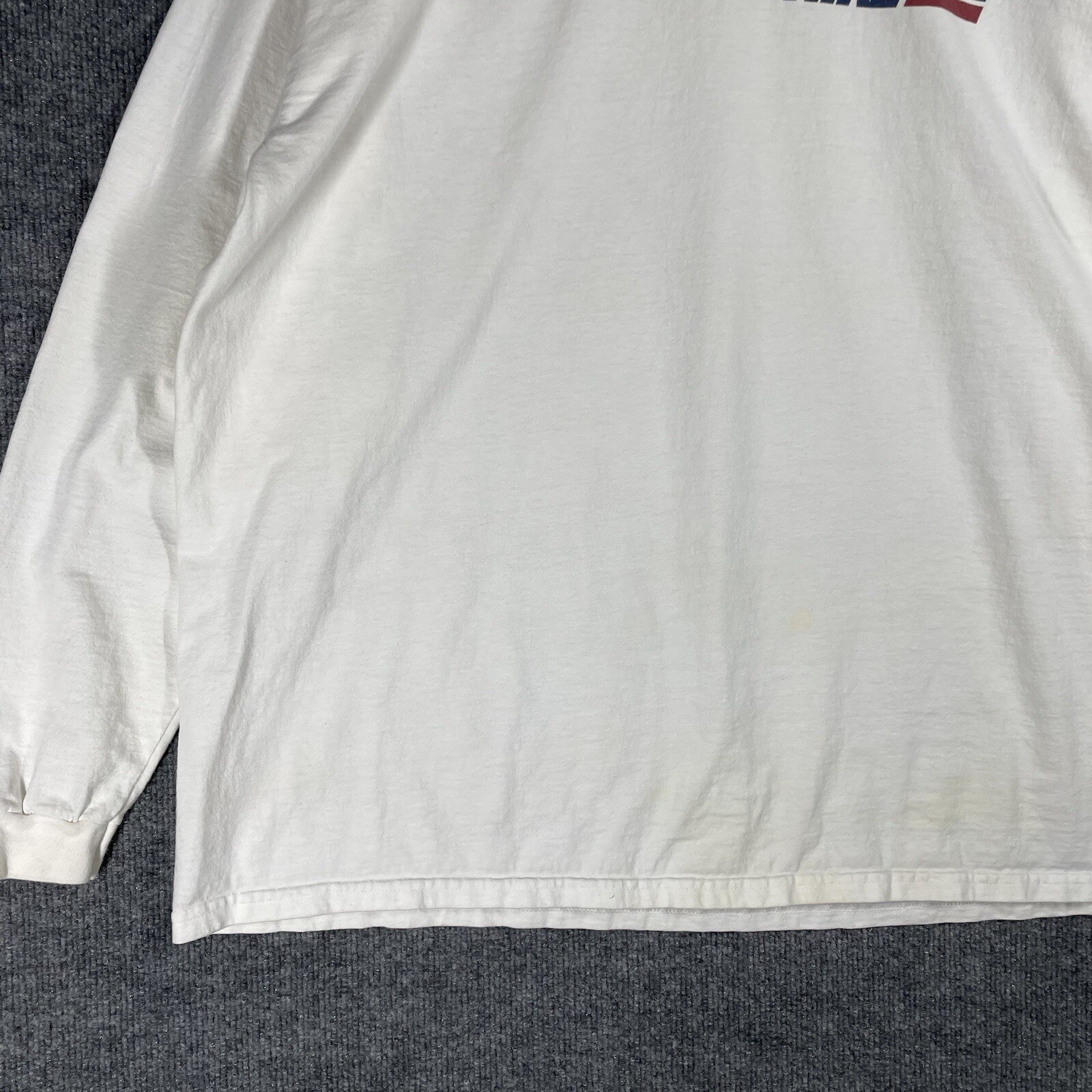 VINTAGE Y2K Nike There is No Finish Line T Shirt XXL Running 90s Long Sleeve