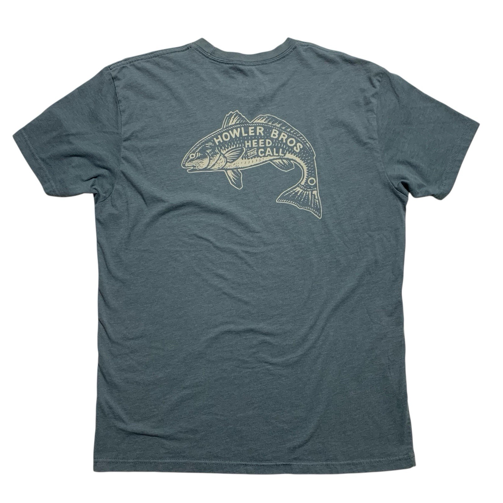 Howler Bros T-Shirt Men&rsquo;s Heed The Call Tee Blue Short Sleeve Graphic