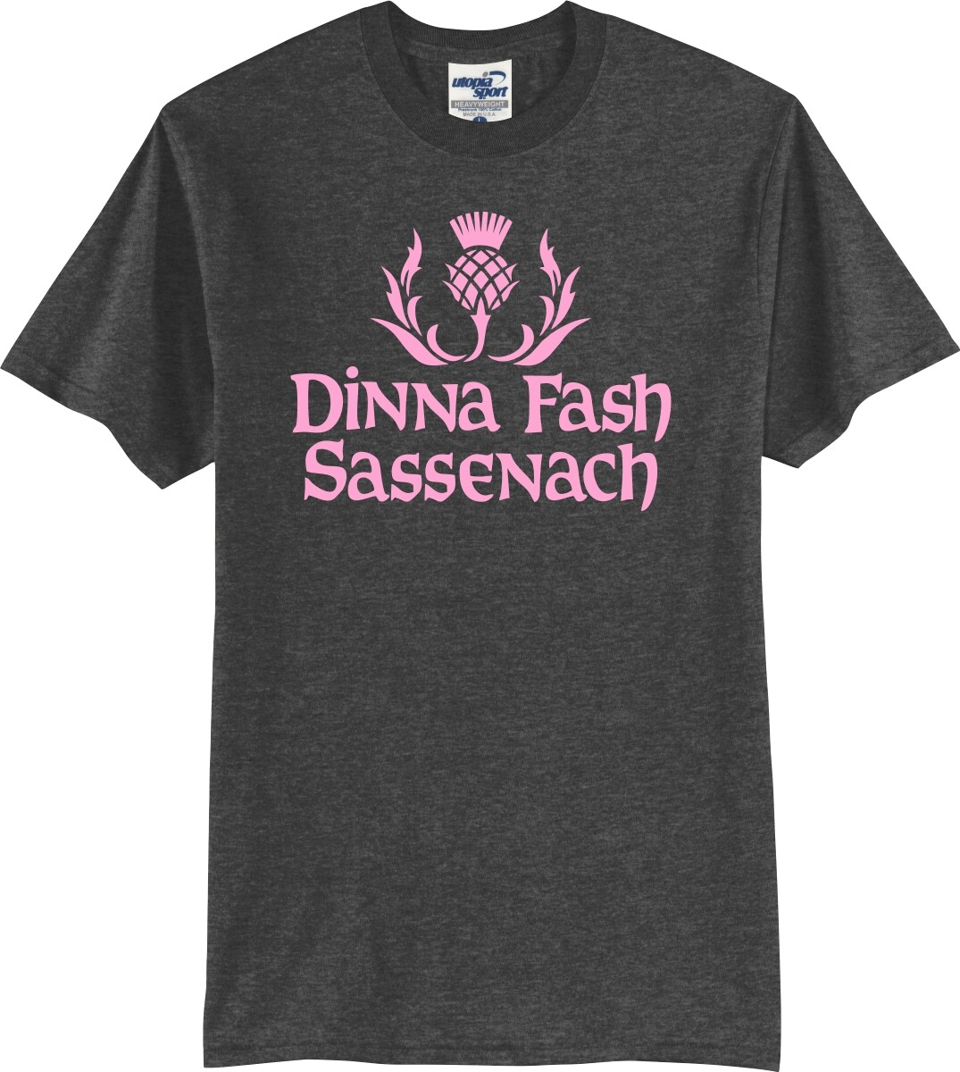 Dinna Fash Sassenach Scottish Thistle Unisex T-Shirt (S-5X)