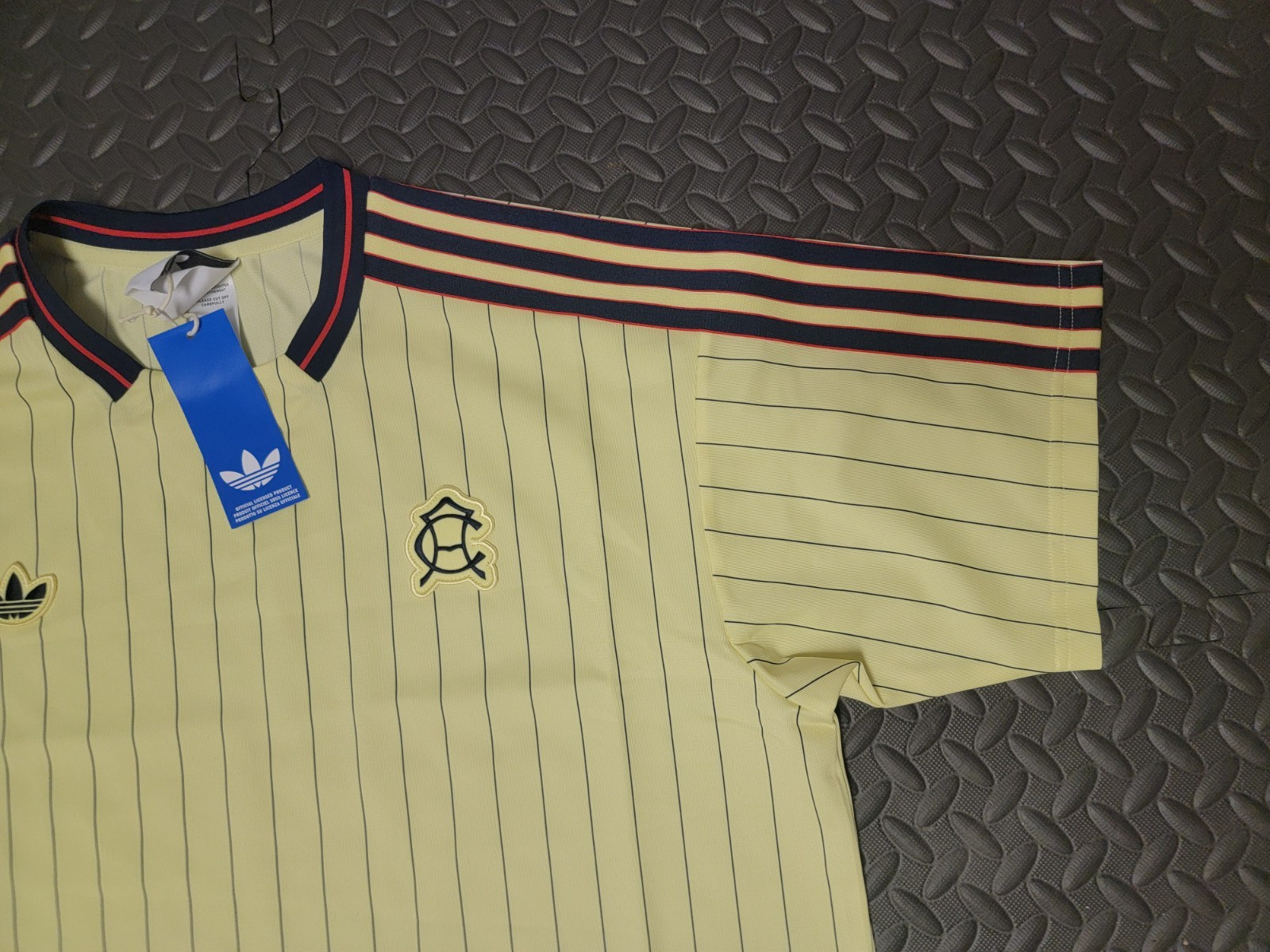 NEW MENS ADIDAS ORIGINALS TREFOIL CLUB AMERICA JERSEY SHIRT ~SIZE XL #KC4412