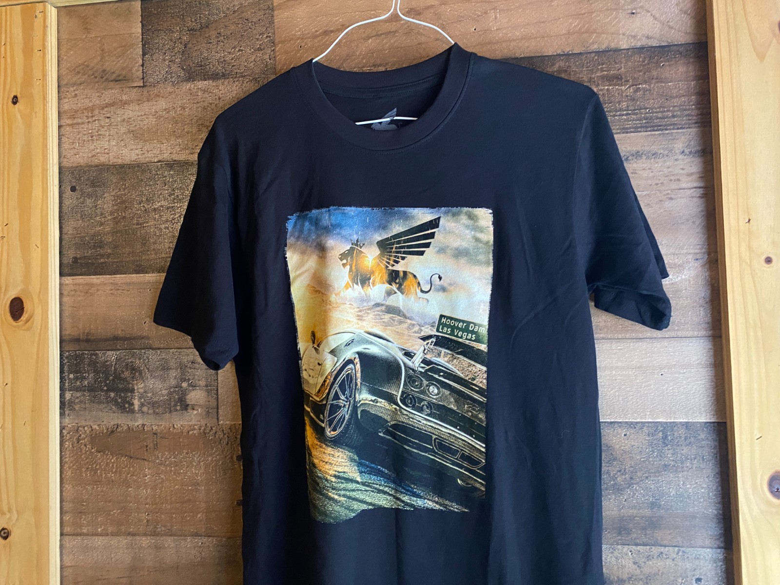 Bugatti T-Shirt Adult Large Royalty Exotic Cars Runs Small Luxury Sports Car