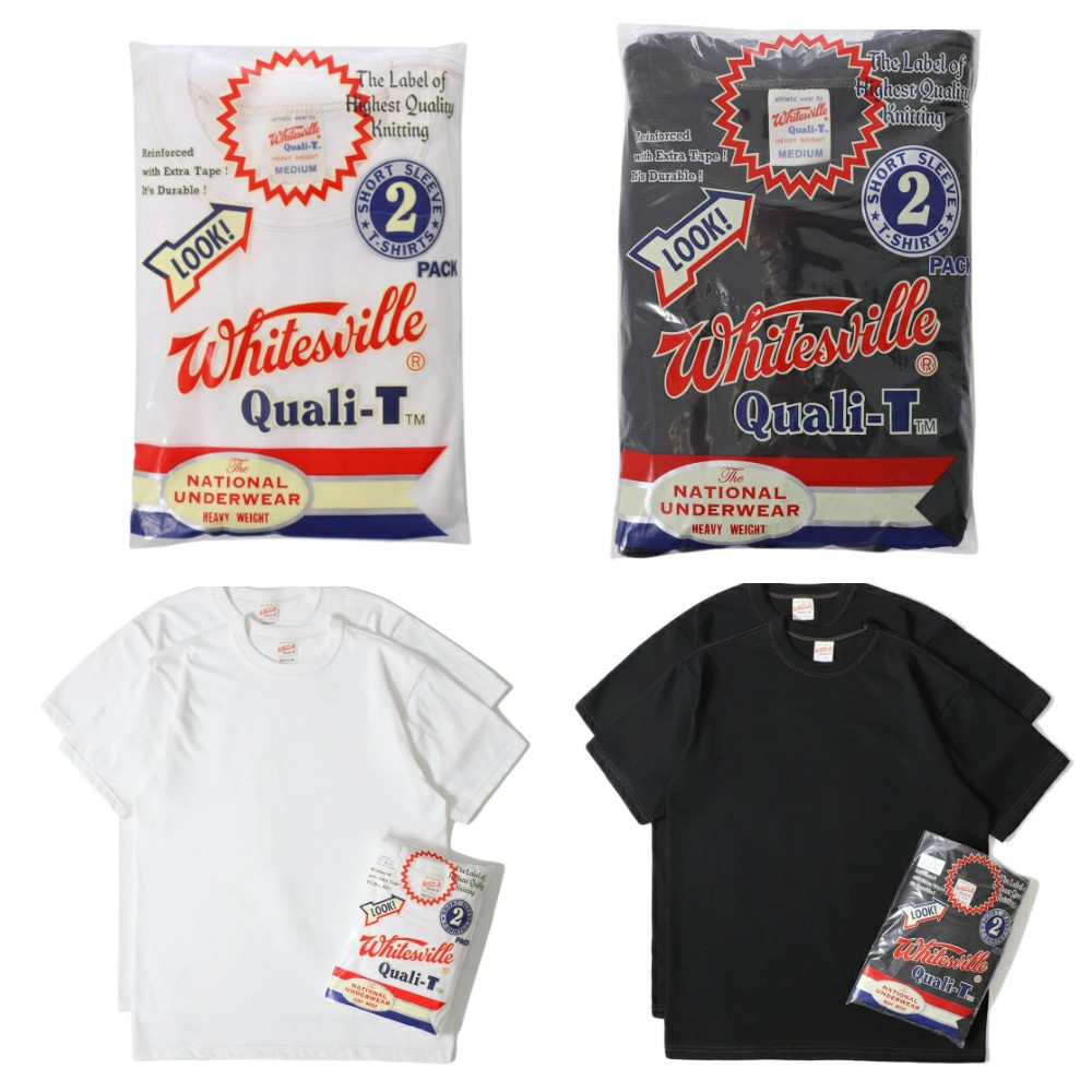 Whitesville 2 Pack T Shirt WV73544 Made in Japan Toyo Enterprise New