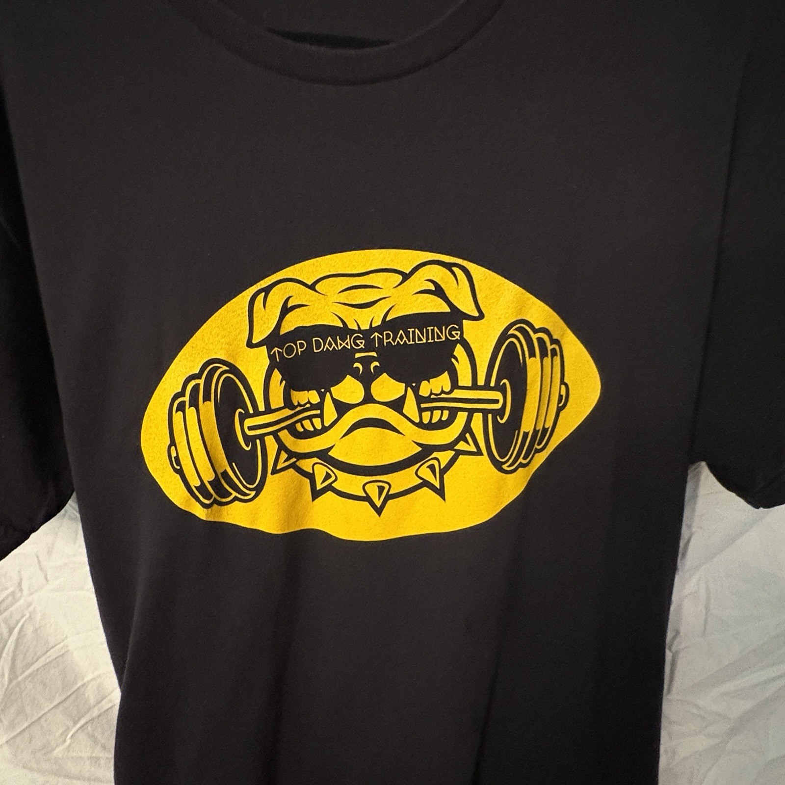 top dawg training t shirt Next Level L