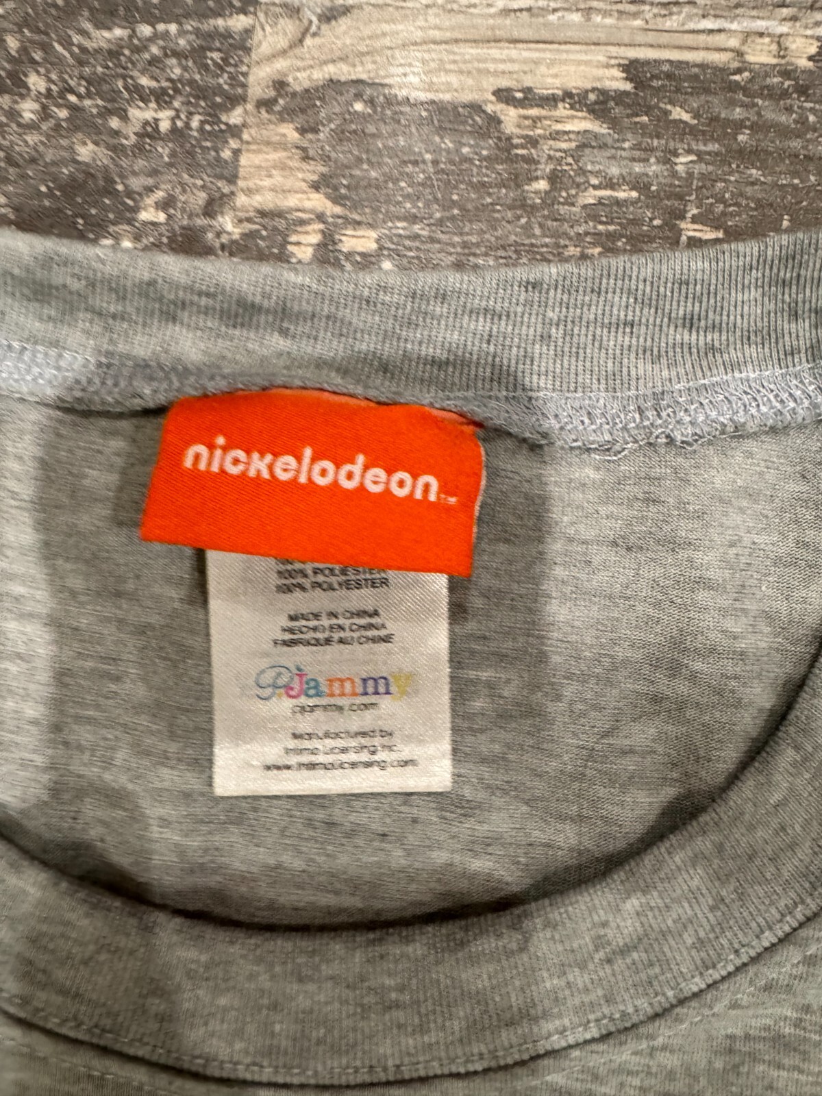 SpongeBob Chillin Grey Cotton T-shirt Nickelodeon Size XXL