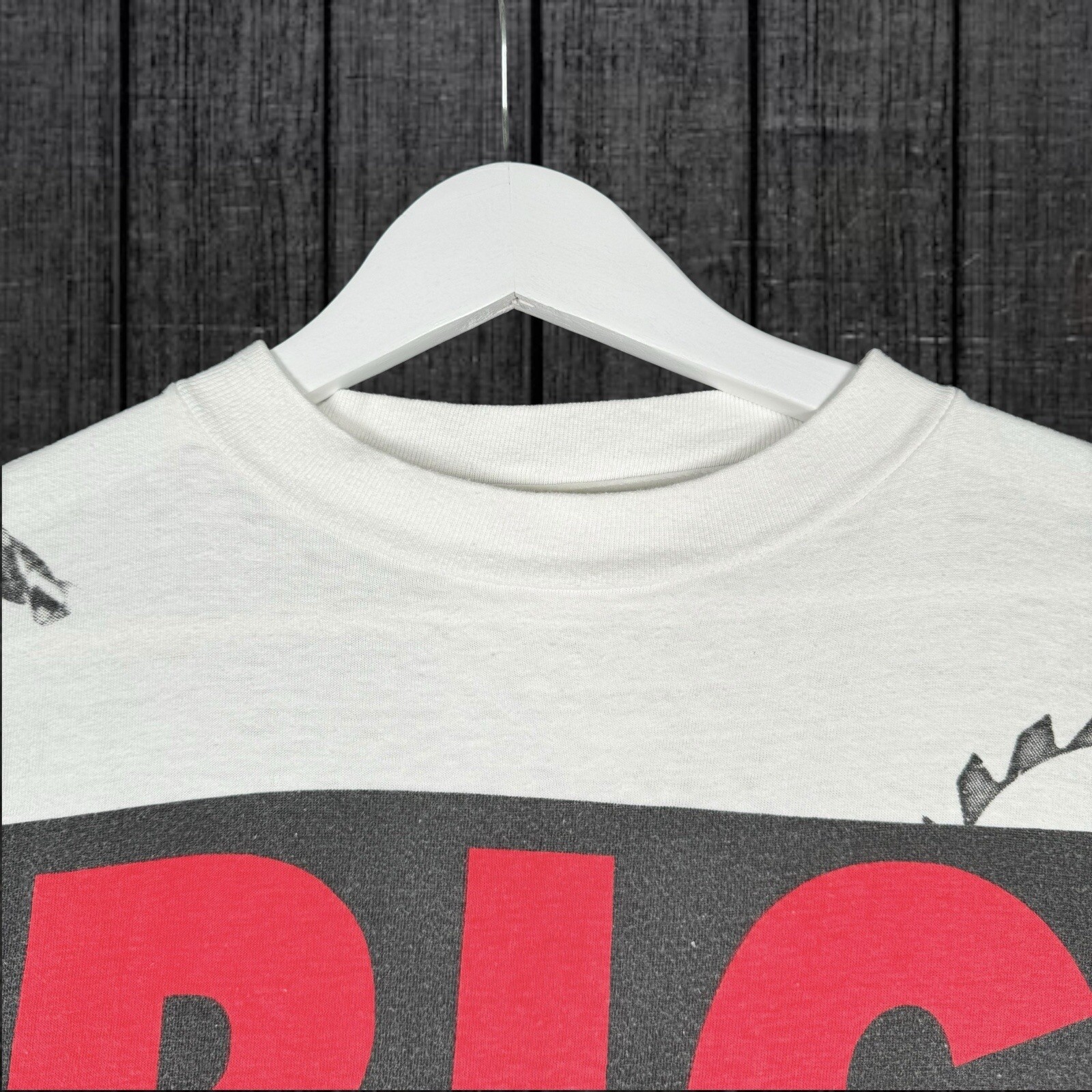 Vintage 1993 Home Improvement Shirt « BIG TOOL » All Over Print – Men&rsquo;s Large 90s