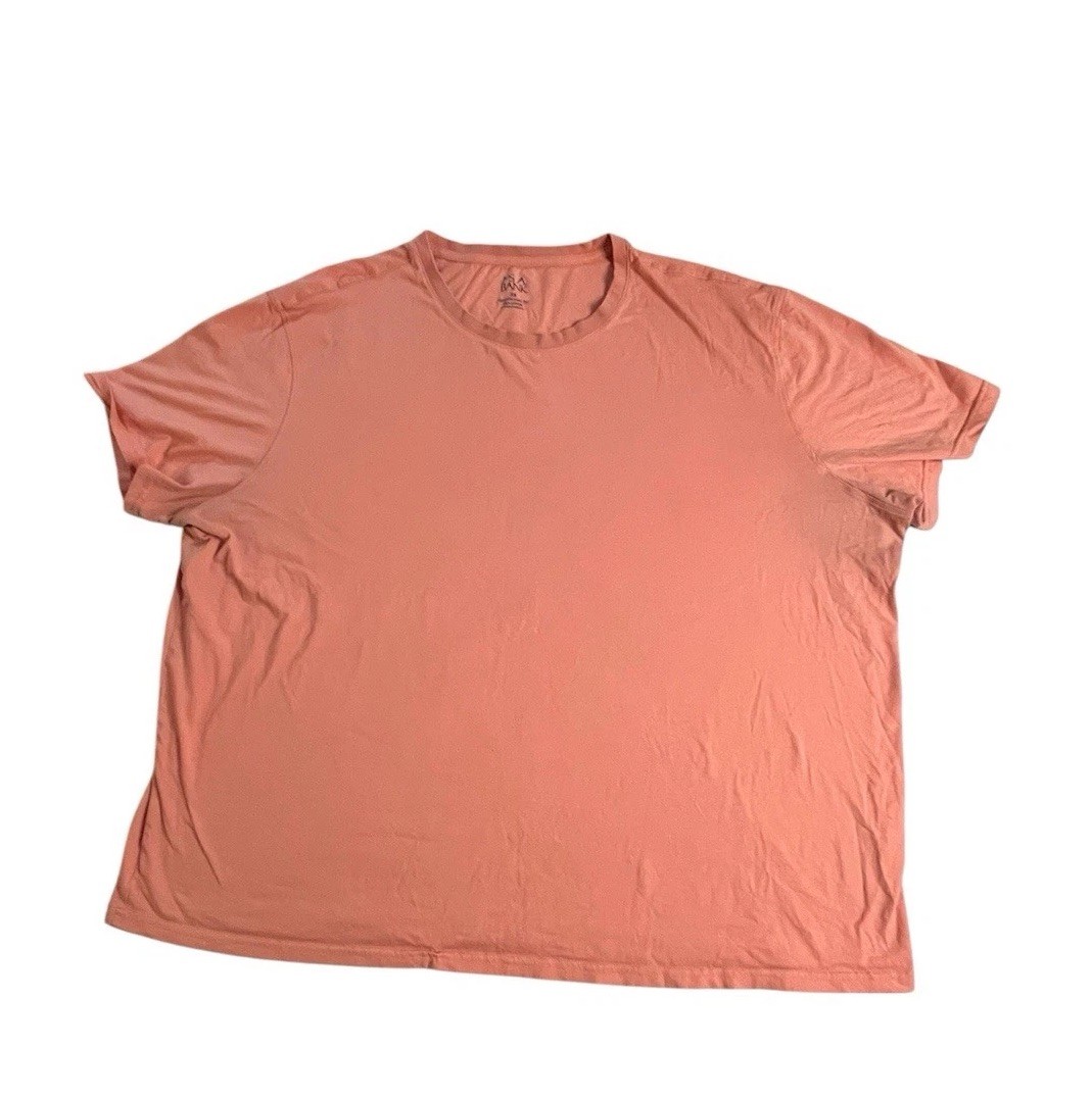 Jos. A. Bank Men’s Big & Tall 3X T-Shirt Peach Traditional Fit Casual