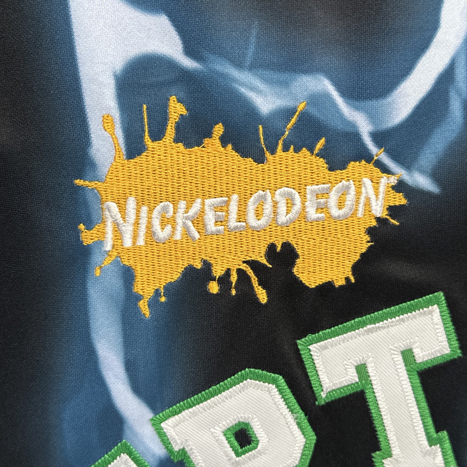 Rugrats Nickelodeon Men&rsquo;s 6XL Headgear Classics Reptar Embroidered Jersey NWT