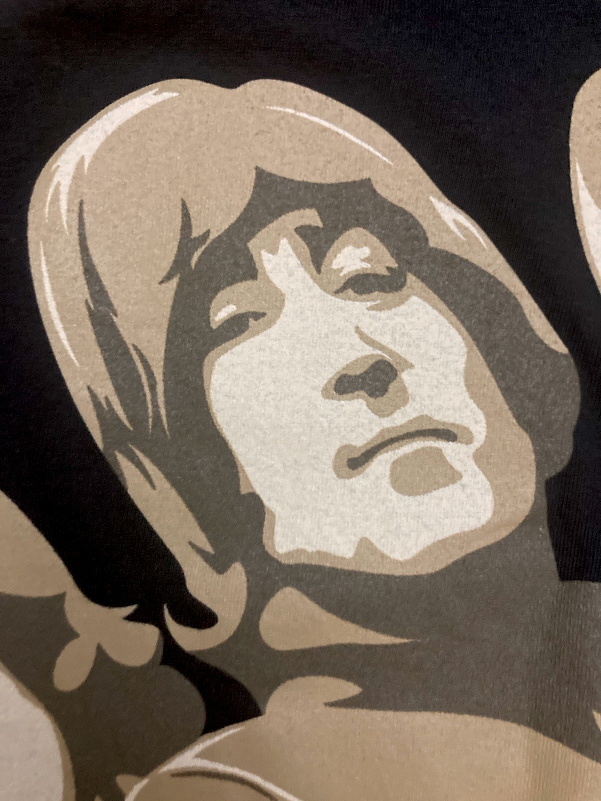 THE BEATLES “Rubber Soul” Cover Artwork LARGE Adult Unisex T-shirt 2010 Apple