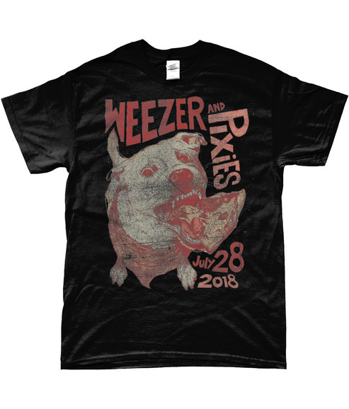 Weezer Pixies Tour 2018 T-Shirt Live Band Tee Alt Indie Rock Concert PA3960