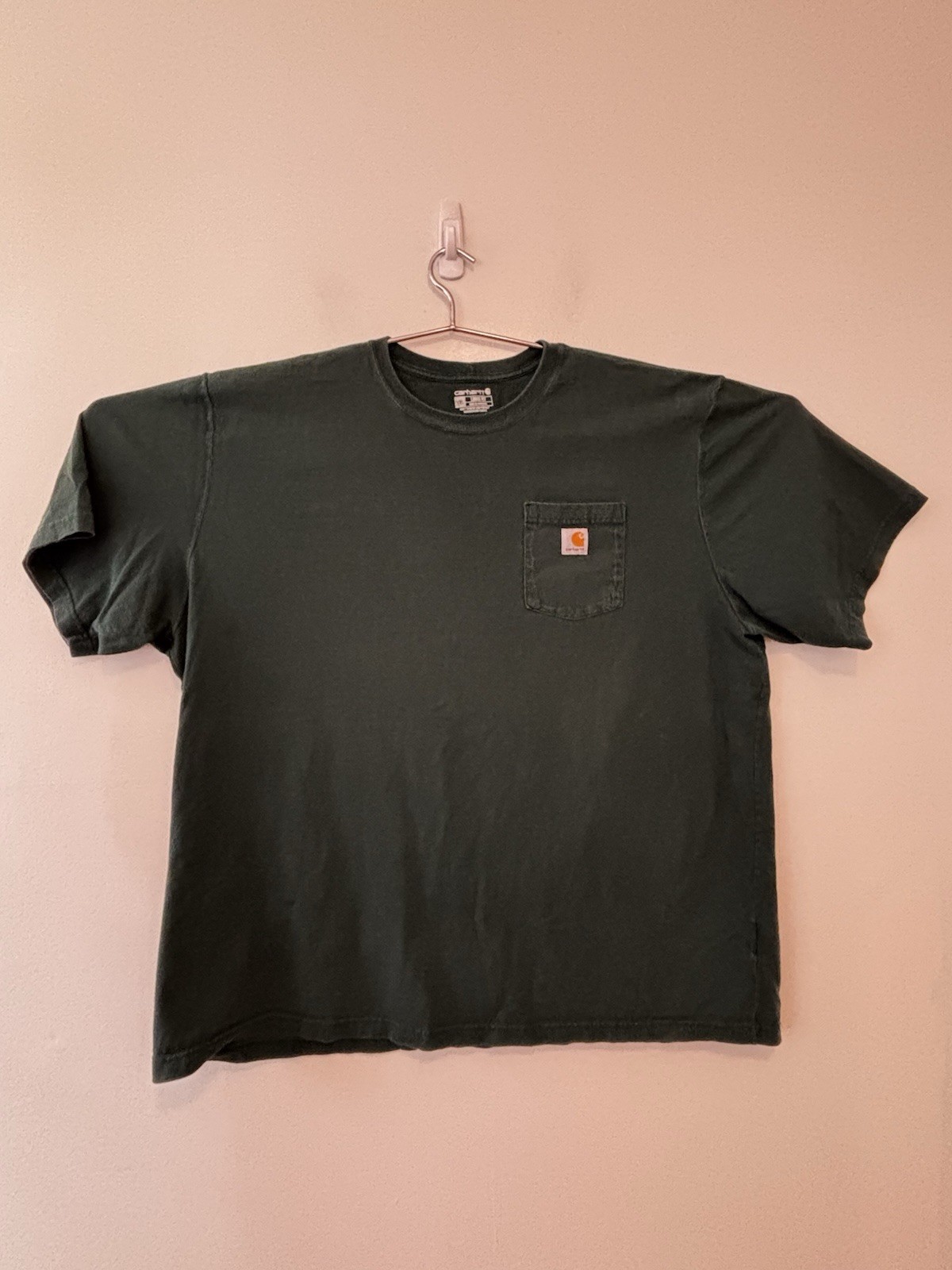 Iconic K87 Pocket T-shirt North Woods Heather Green Men Size 4XL