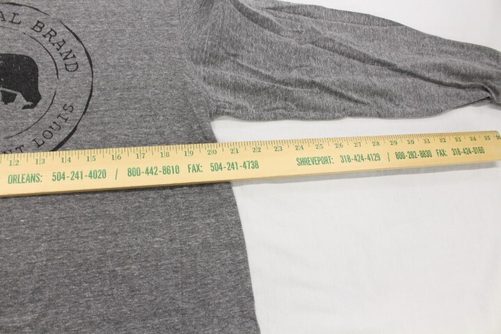 The Normal Brand Dark Gray Heather Long Sleeve Pocket Shirt Men&rsquo;s XL