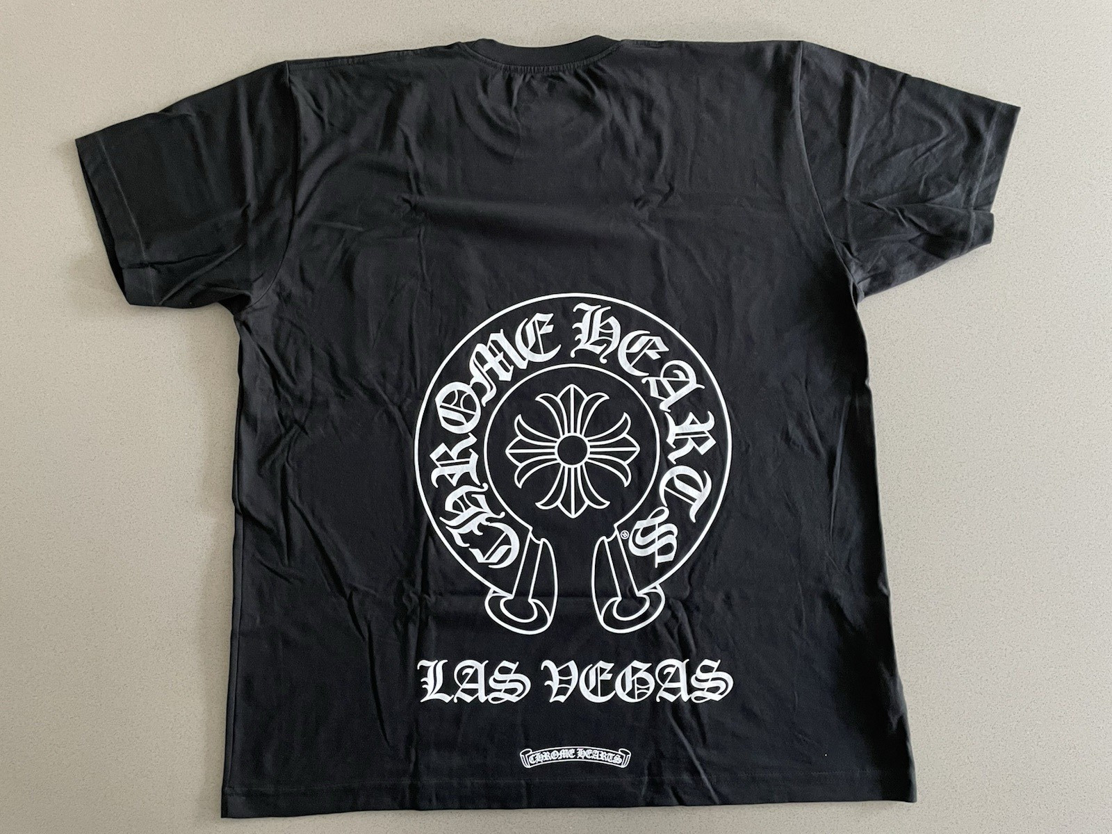 Chrome Hearts Las Vegas Exclusive Horseshoe Logo Pocket T-Shirt Size XL