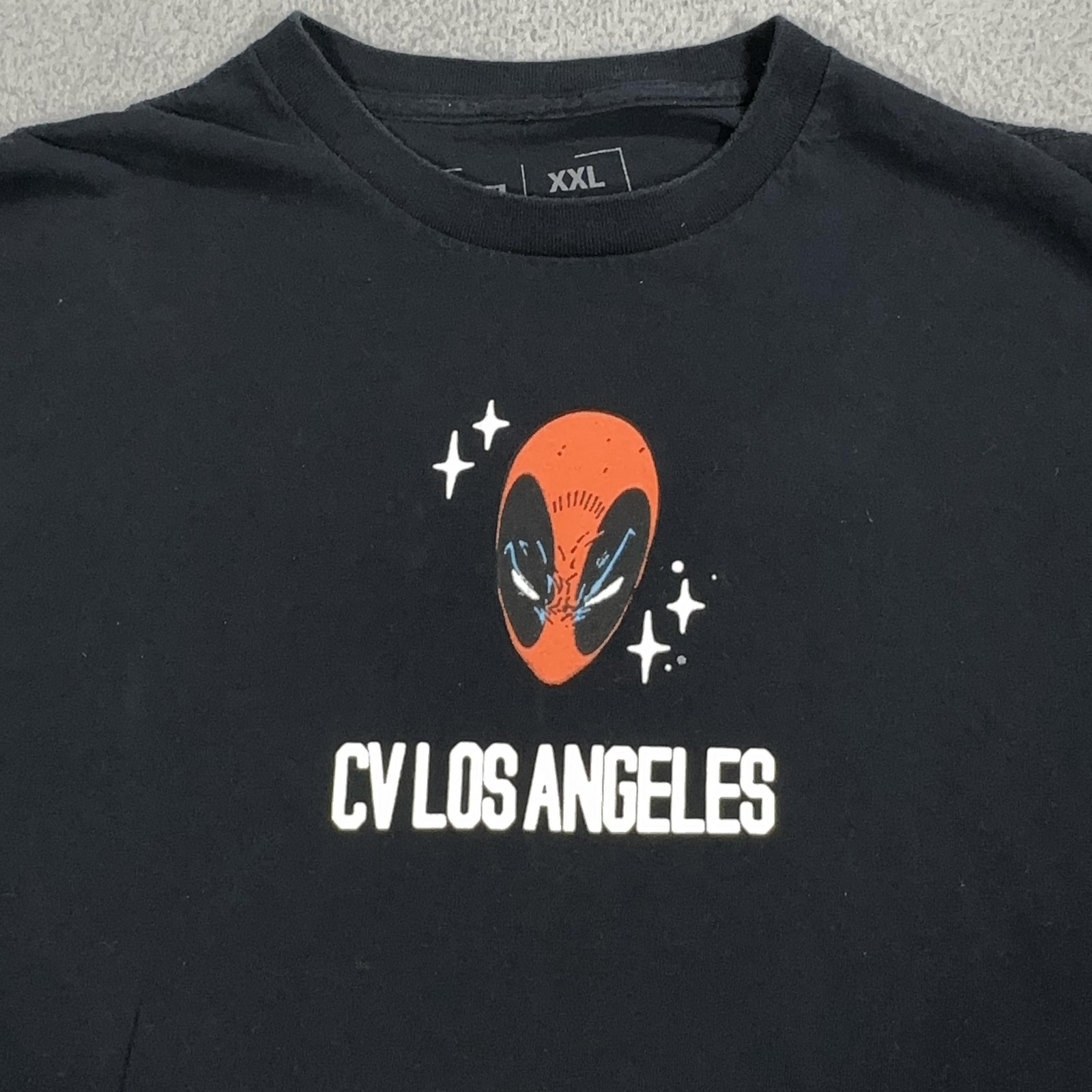Deadpool Shirt Mens 2XL Black Marvel Graphic CV Los Angeles Superhero Comic