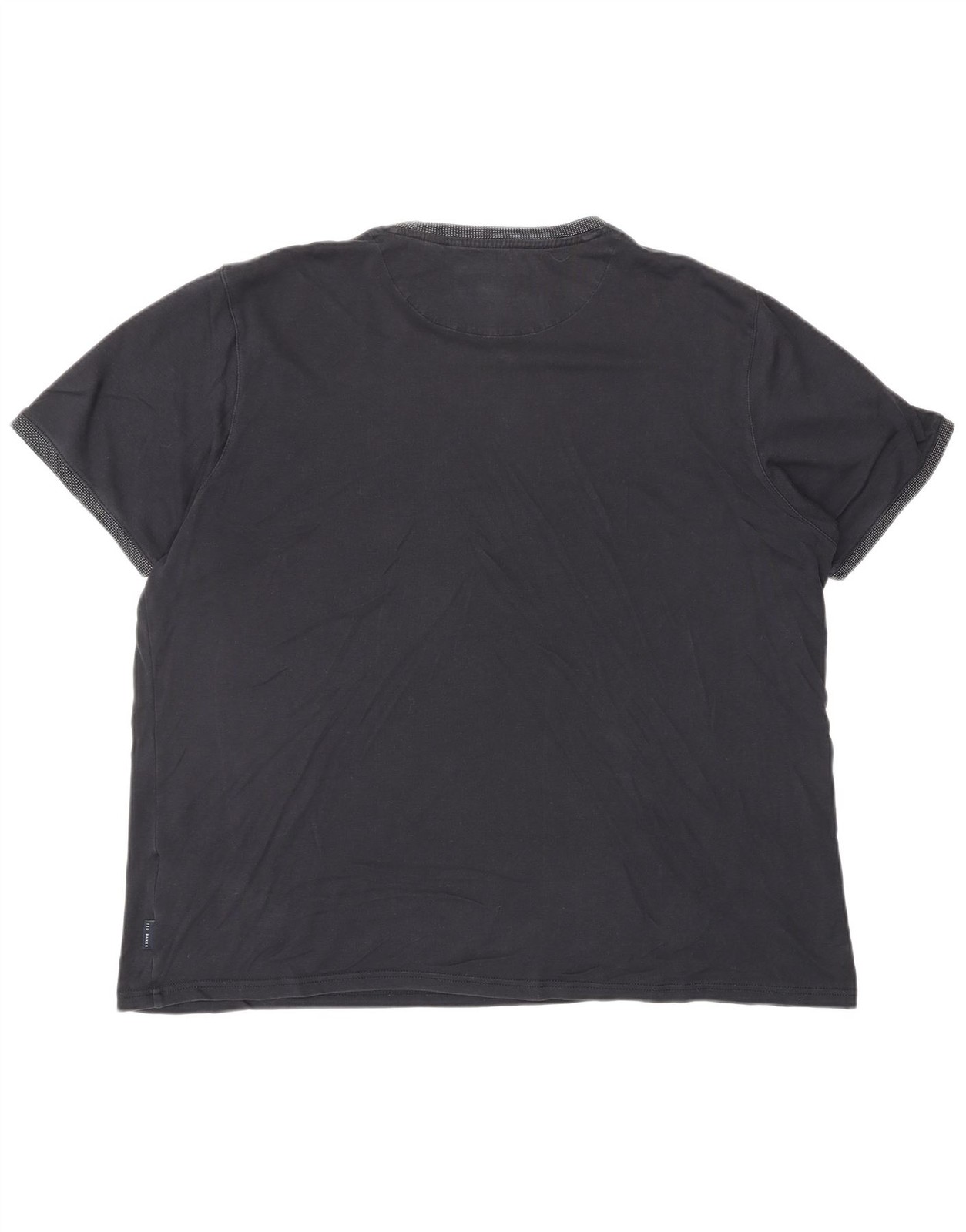 TED BAKER Mens T-Shirt Top 2XL Navy Blue Cotton CK15