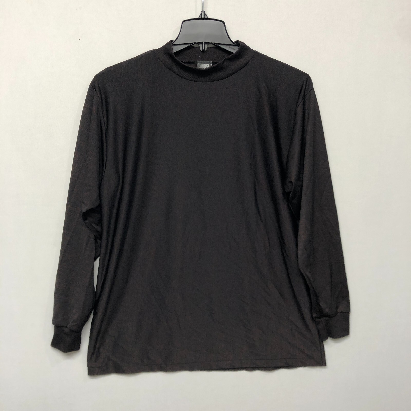 Vintage Ace Sportswear Men Long Sleeve Mock Top Shirt Size XL X-Large M212 – 30