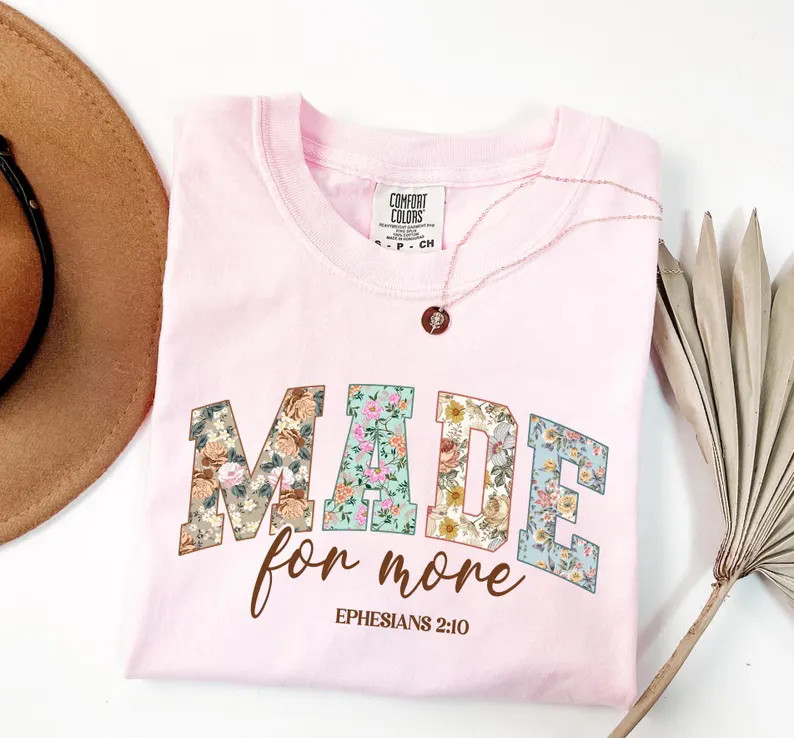 Made for More Floral Comfort Tee