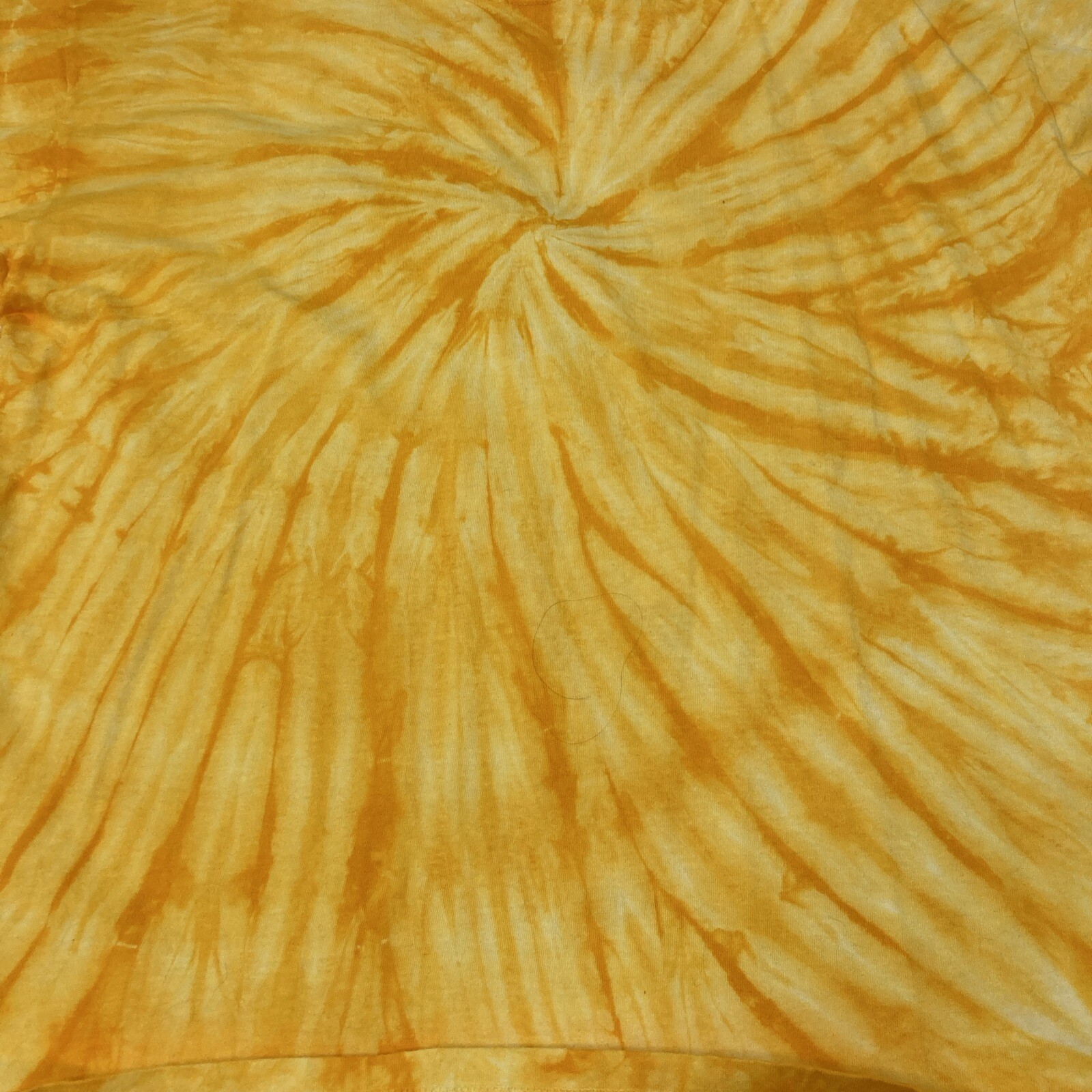 Hand Dyed T-Shirt By Sundog Adult XL Yellow Center Swirl Hand Dyed T-Shirt