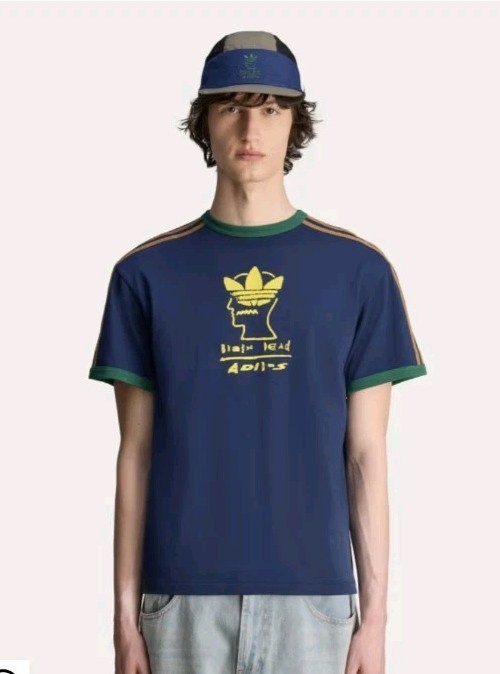 Adidas Brain Dead Collab Collegiate Navy T Shirt S Small NWT