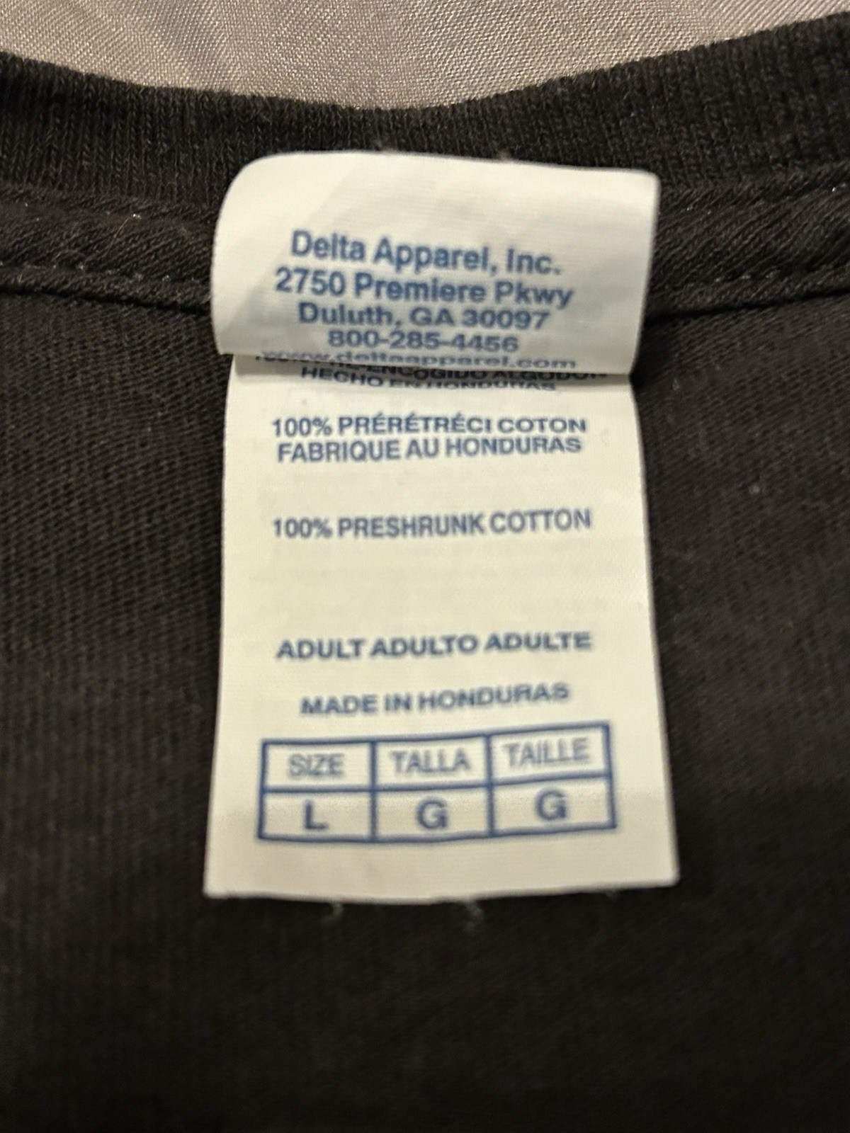 American By Birth Patriot By Choice 1776 Men&rsquo;s Black T-Shirt Size Large – Delta