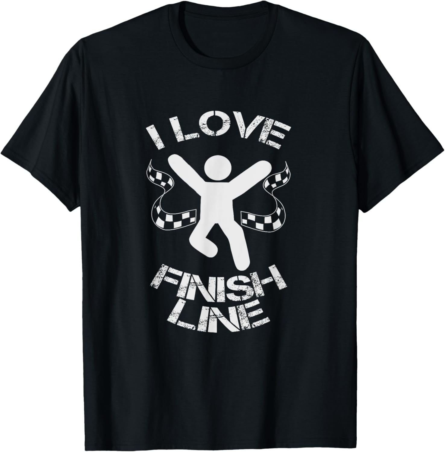 Runner Running Jogging I Love Finish Line Jogger Gift T-Shirt