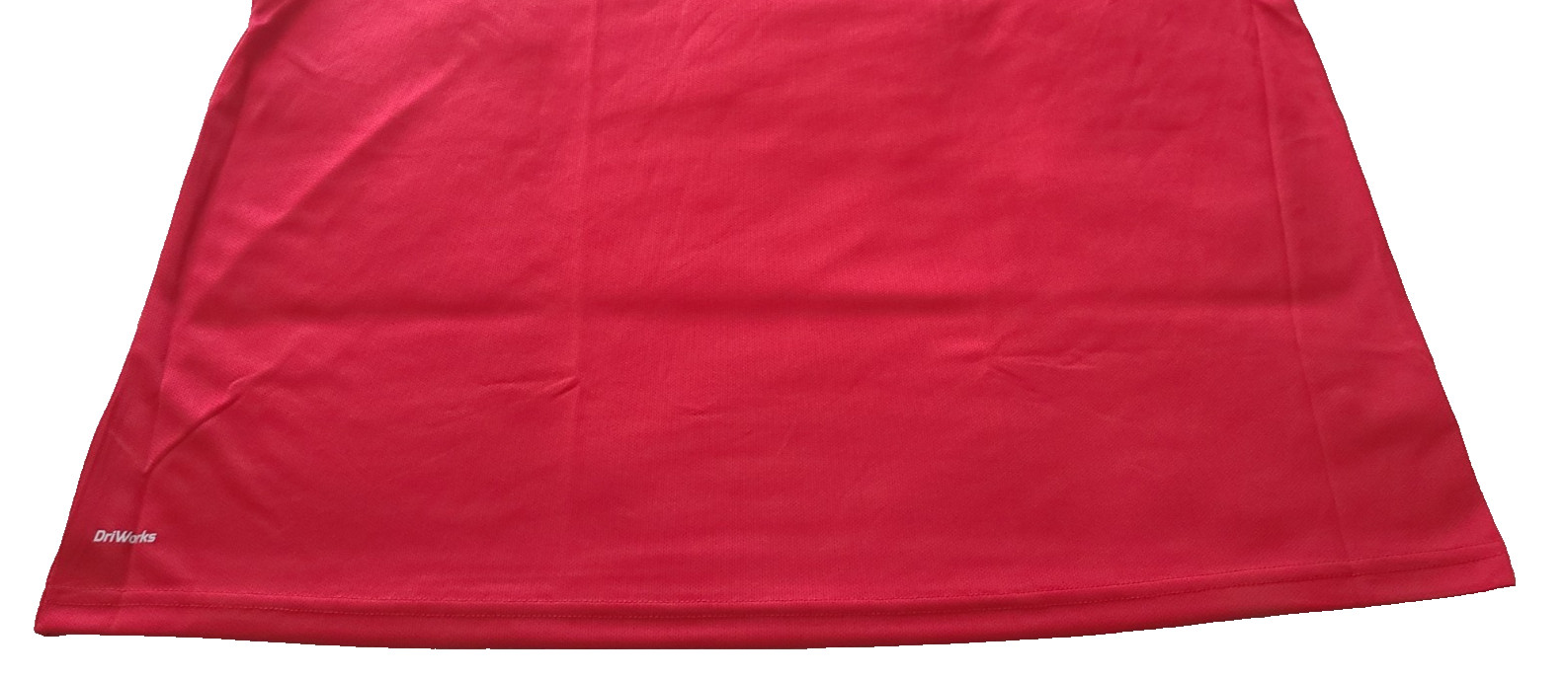ATHLETIC WORKS Mens T-Shirt SIZE 3XL (54-56) DriWorks Short Sleeve Red
