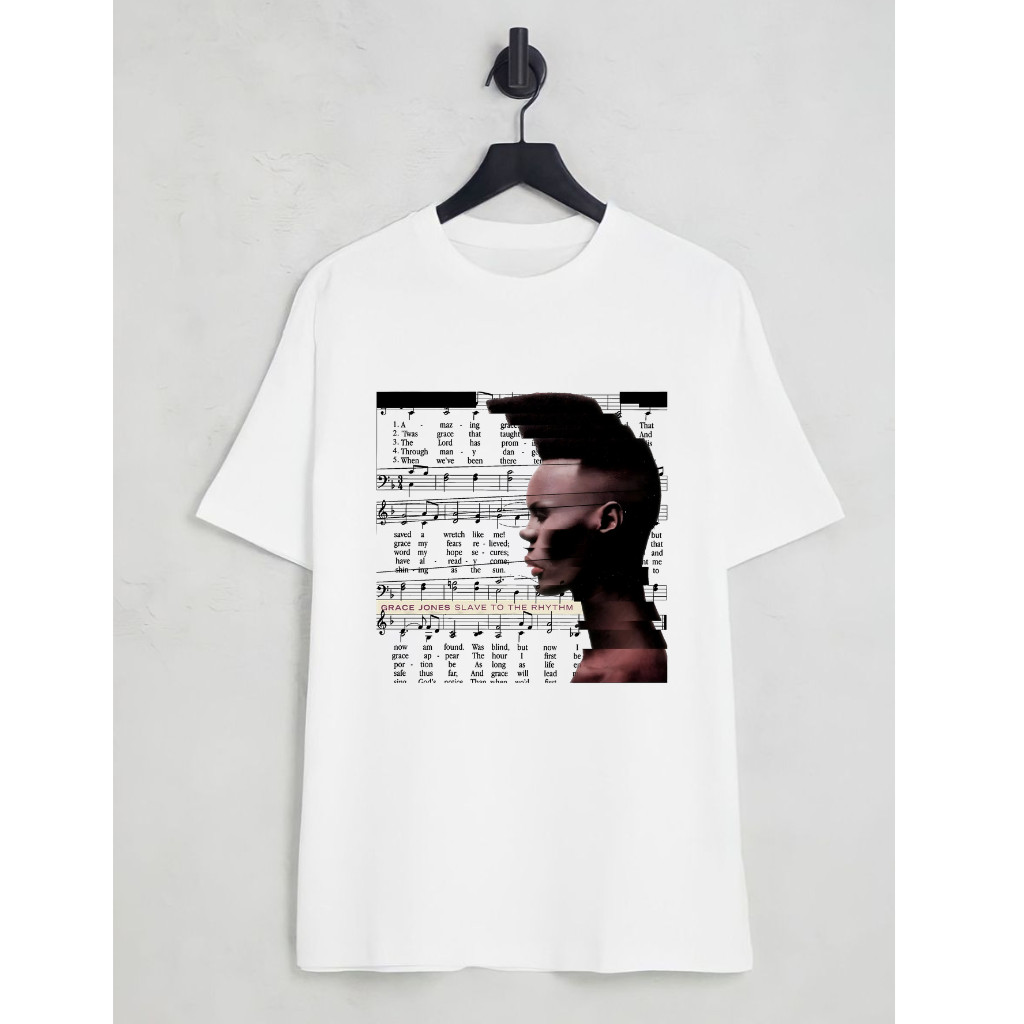 Grace Jones Slave to the Rhythm T-Shirt White Unisex Tee Sizes S-5XL Iconic Musi