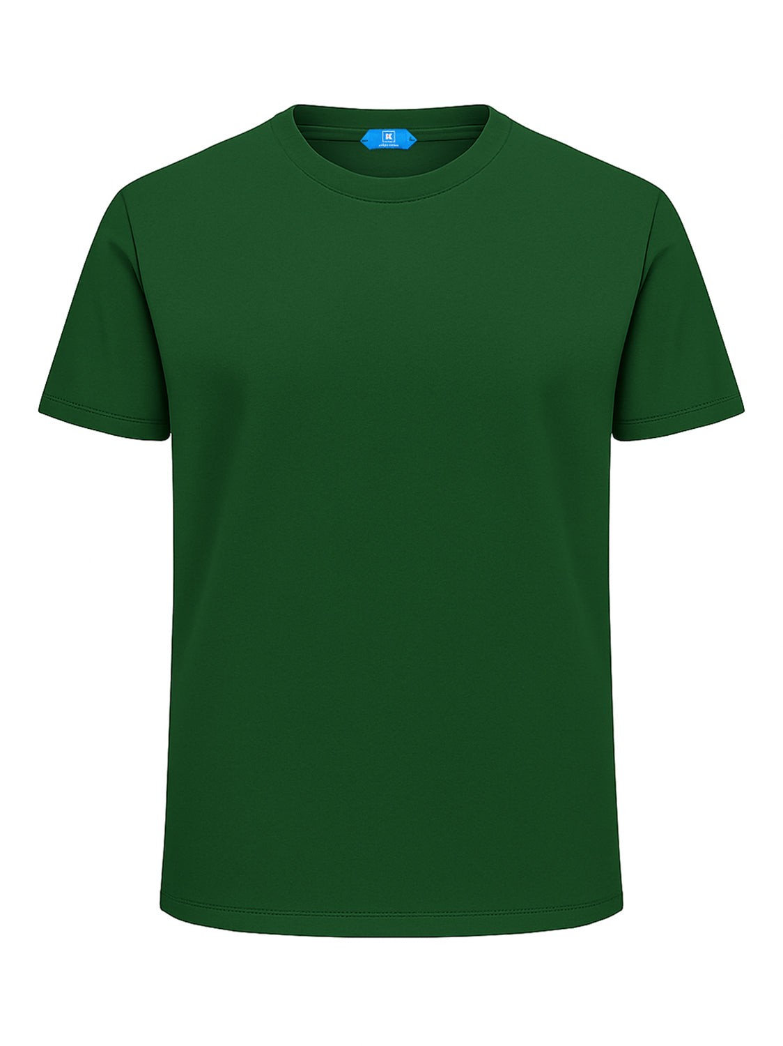 KITON KIRED « Kiss » Green Exclusive Crepe Cotton Short Sleeve T-Shirt NEW