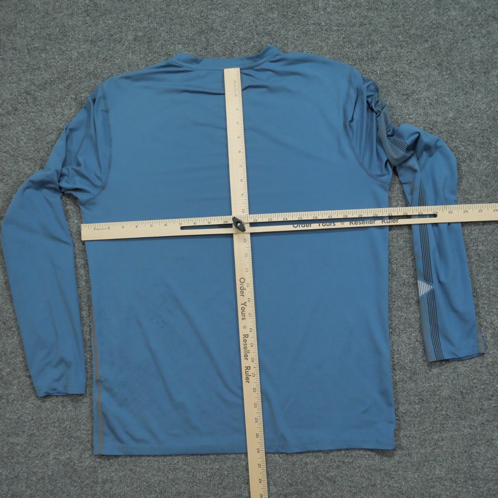 Gerry T Shirt Adult Medium Blue Long Sleeve Stretch Outdoors Lightweight