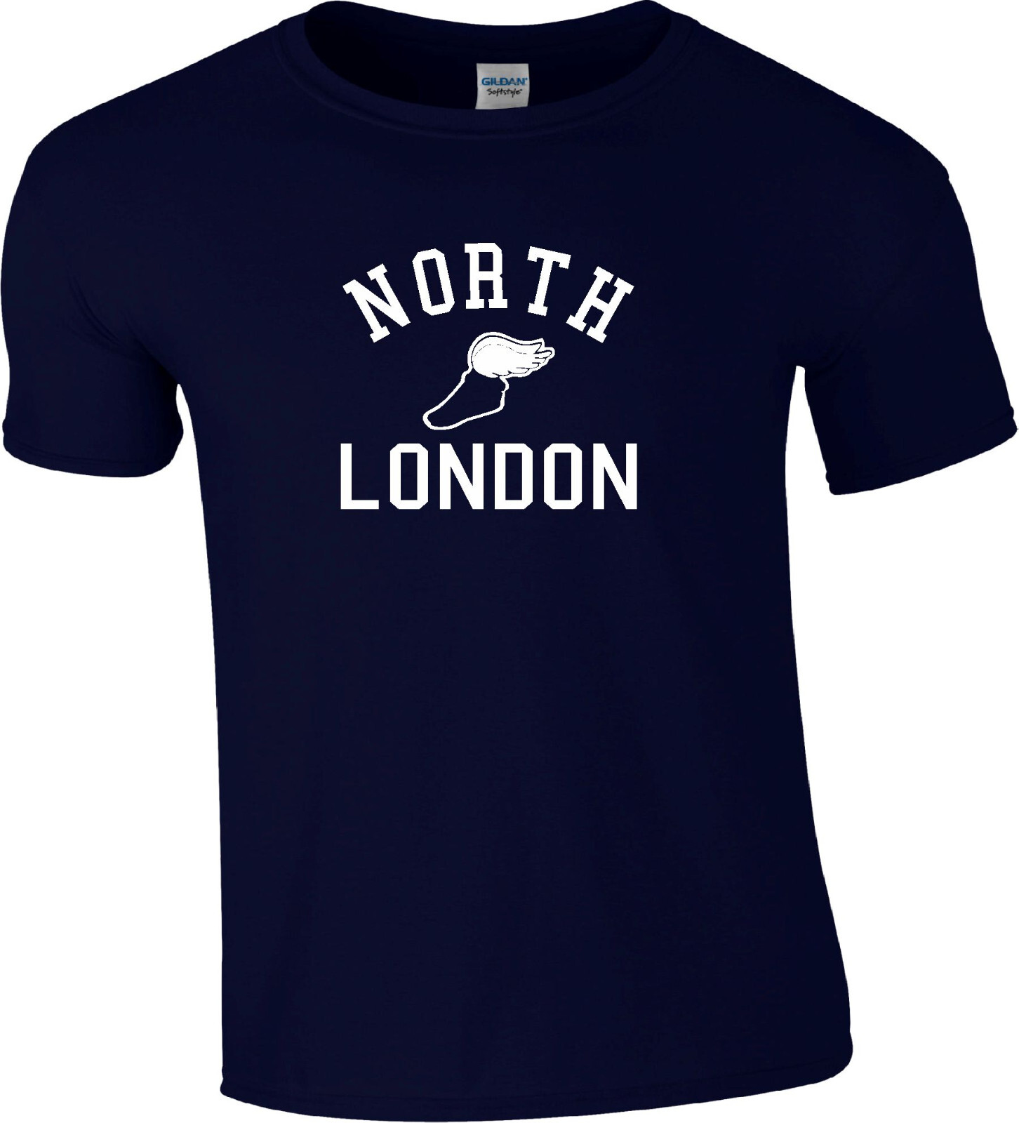 North London Retro Track T-Shirt – Running, College, Souvenir, Various Colours