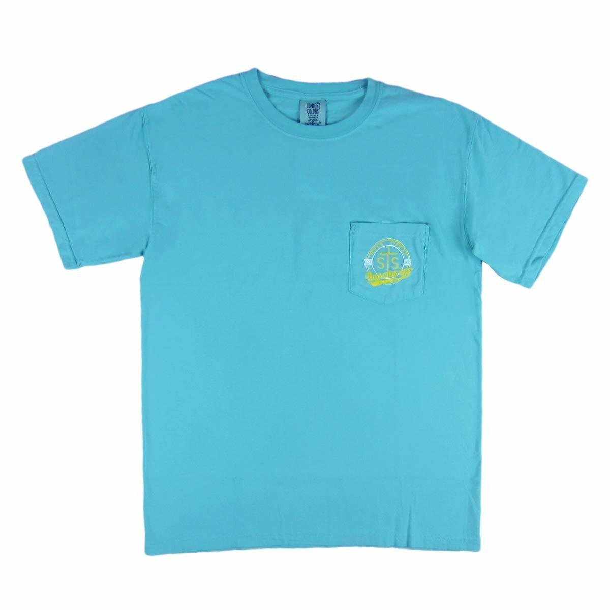 STS Ranchwear Men&rsquo;s Lagoon Blue Tee STS6030LB