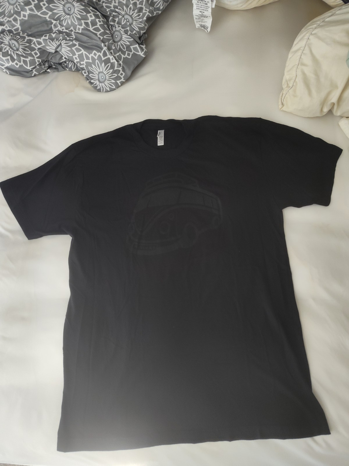 VW Volkswagen Fahrvergnügen Men T-Shirt XL Black Lightweight New