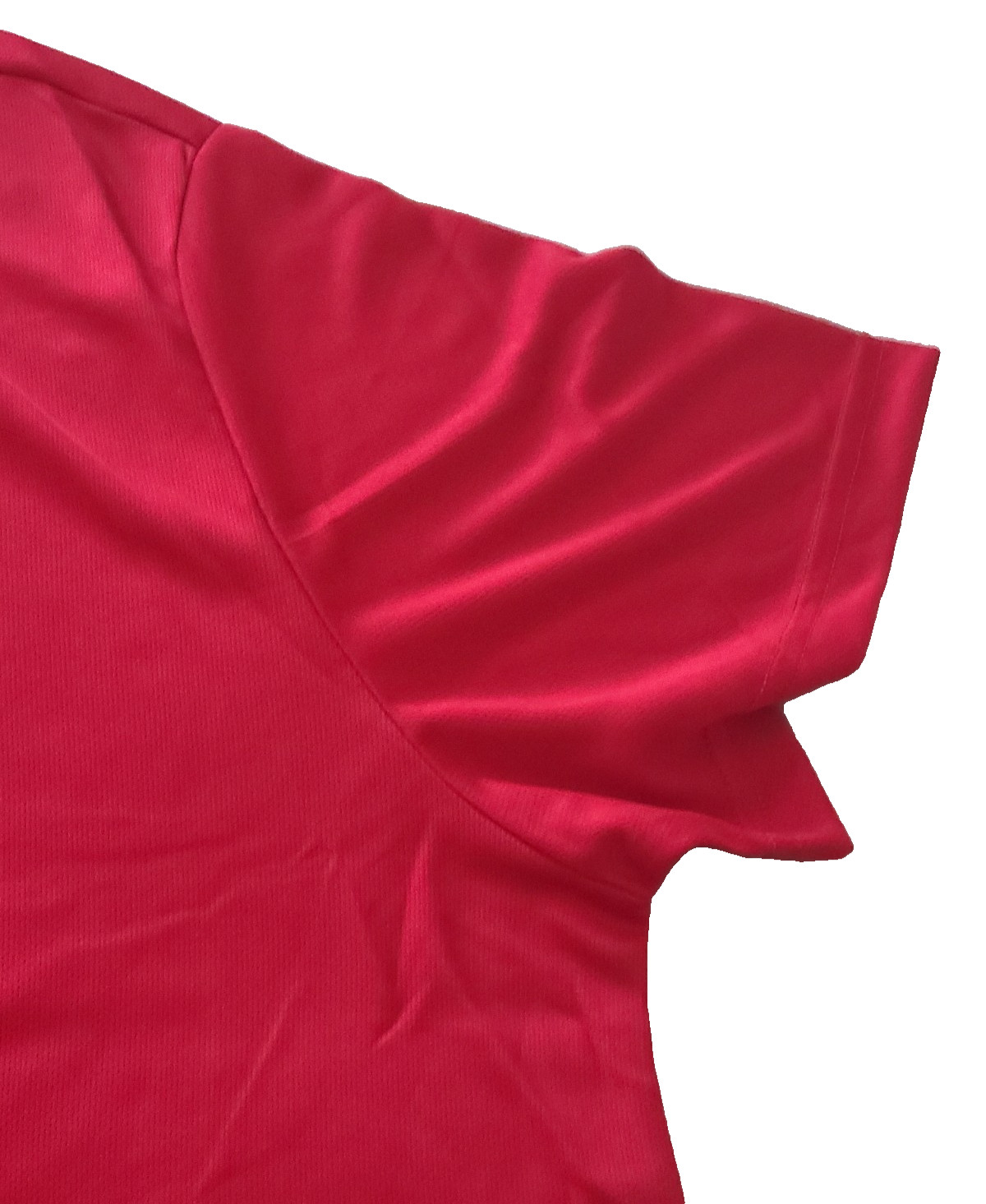 ATHLETIC WORKS Mens T-Shirt SIZE 3XL (54-56) DriWorks Short Sleeve Red