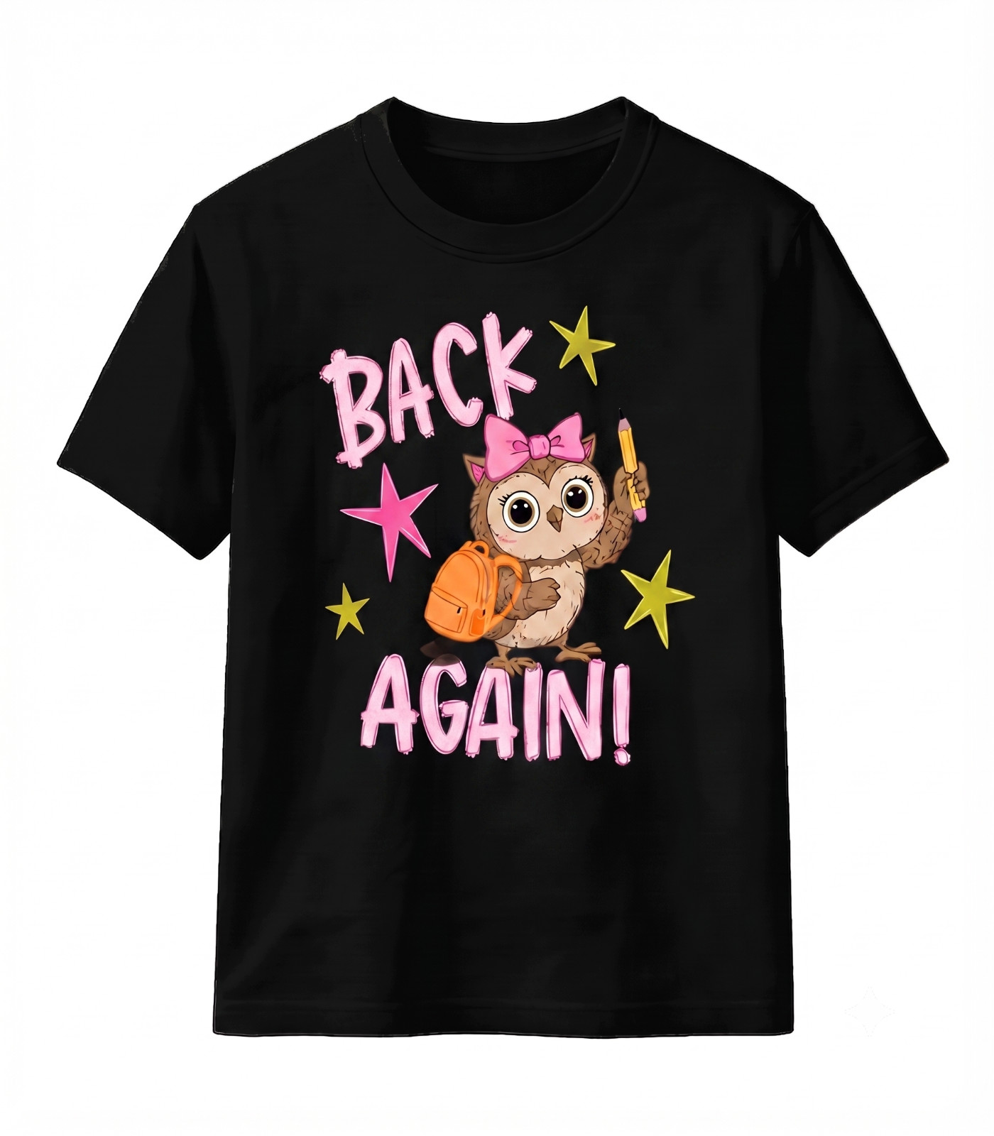 Cute Owl Back To School T Shirt Guess Who&rsquo;s Back Teacher Student Graphic Top