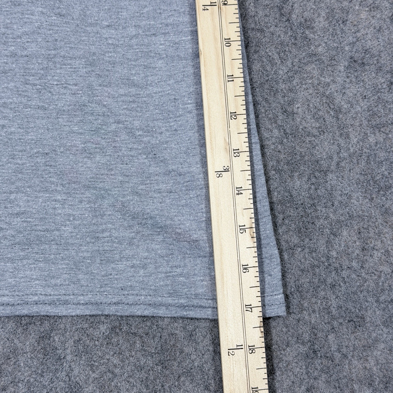 Hanes Comfort Fit Tagless Short Sleeve Casual T-Shirt Fit Men&rsquo;s Size Medium Gray