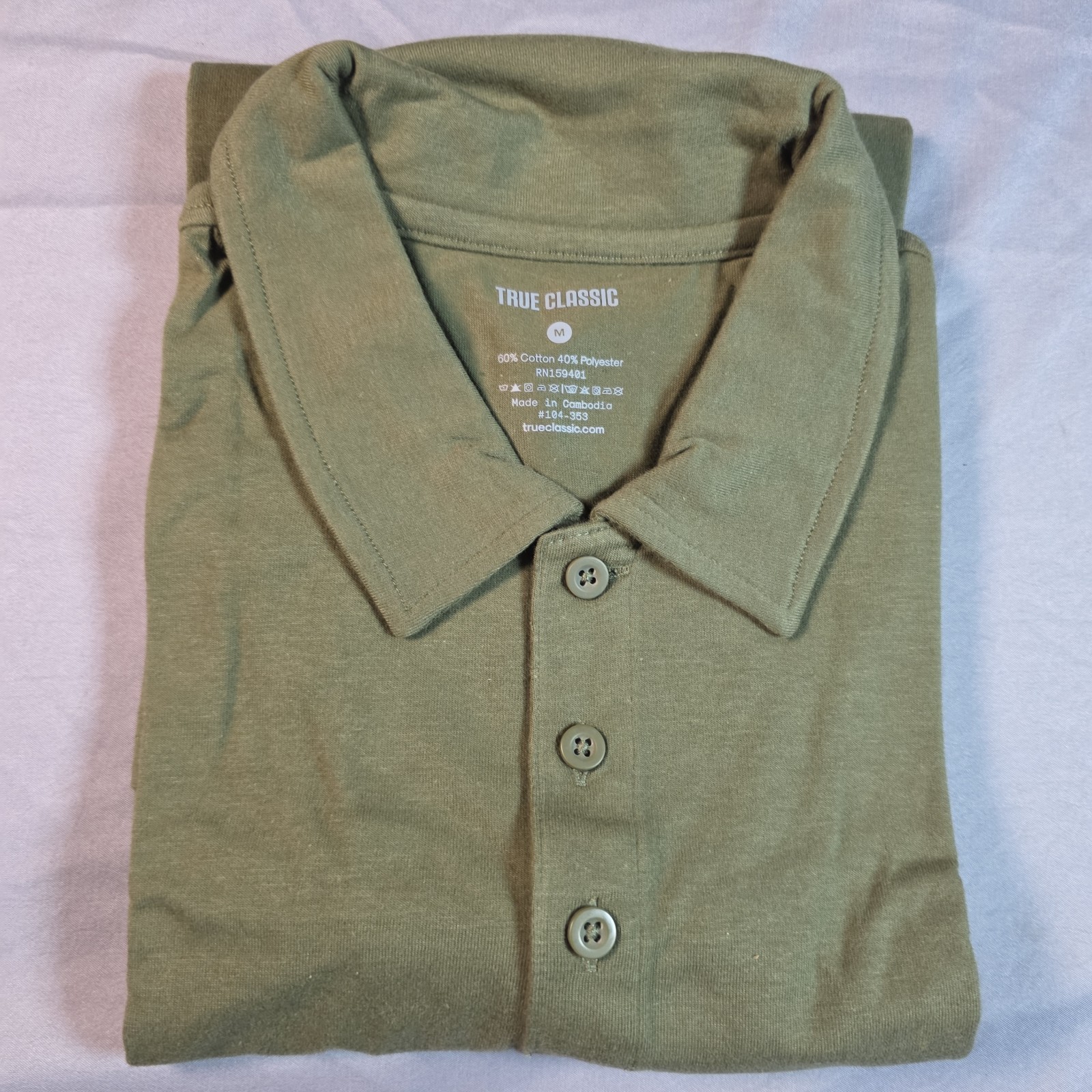True Classic Polo (3 pack) Medium Turquoise, Olive, Navy