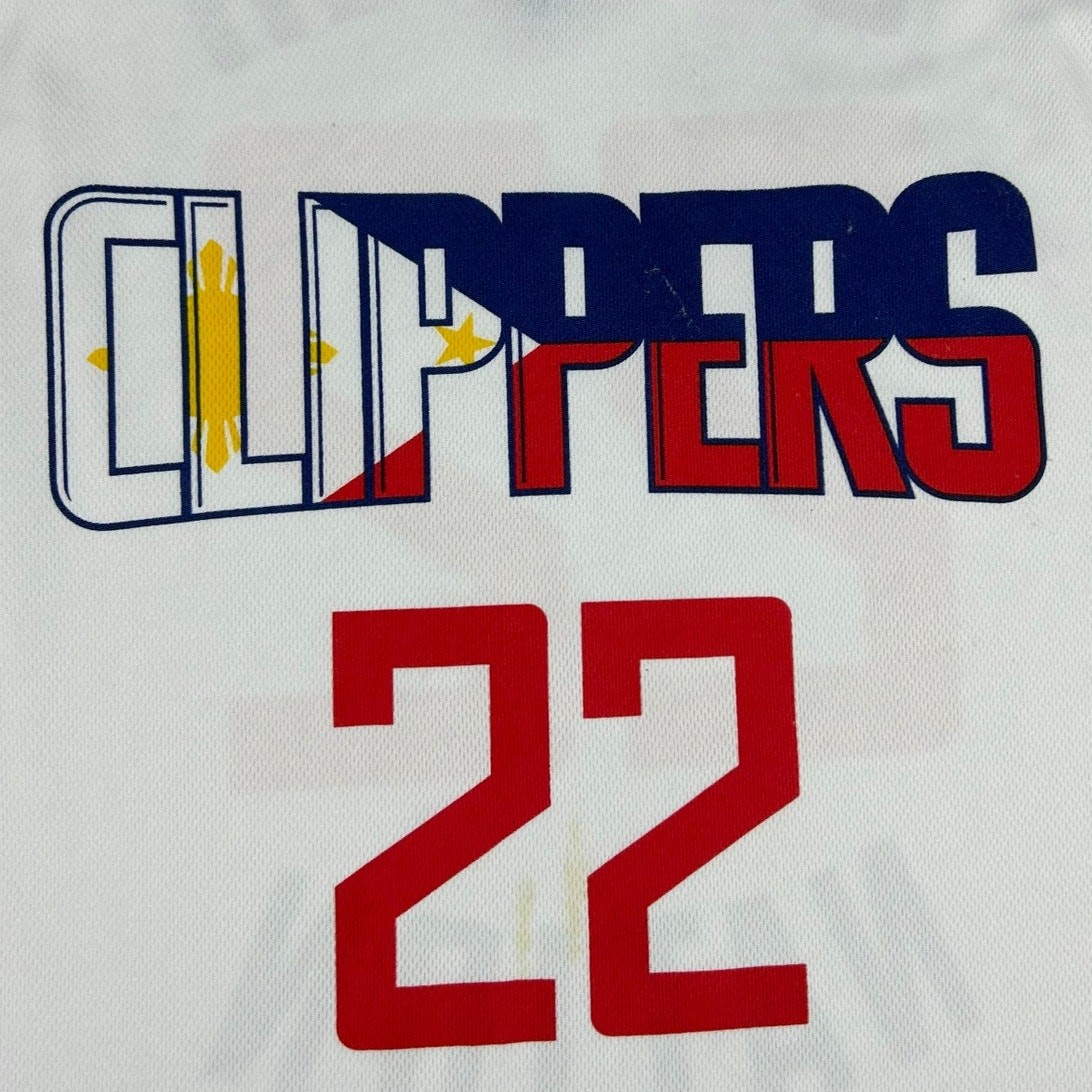 Los Angeles Clippers Jersey #22 Filipino Heritage Tank Top White Mens Size XL