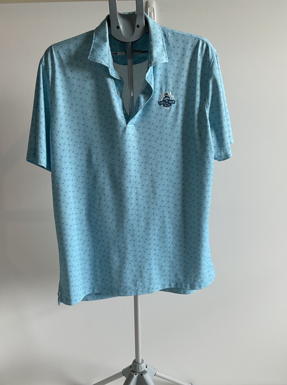 Johnnie-O Gulf blue Performance Golf Polo