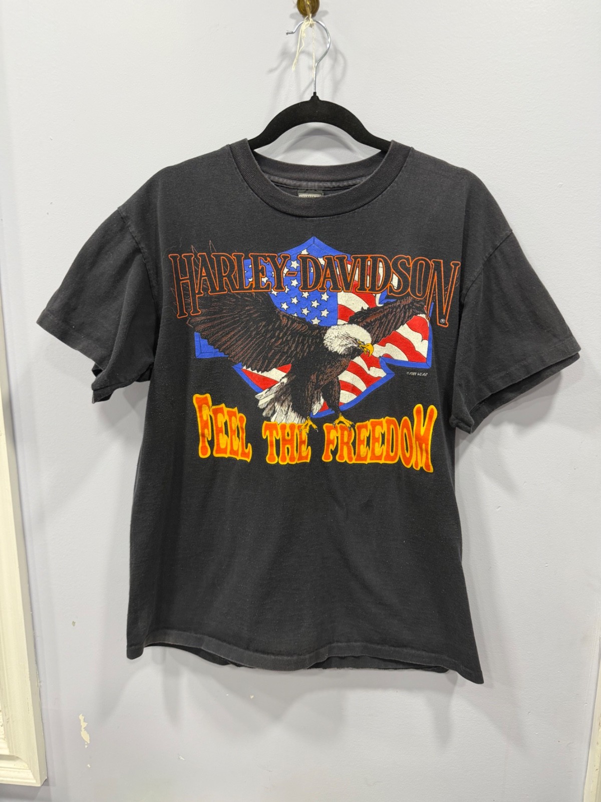Vintage Harley Davidson large T-Shirt feel the freedom
