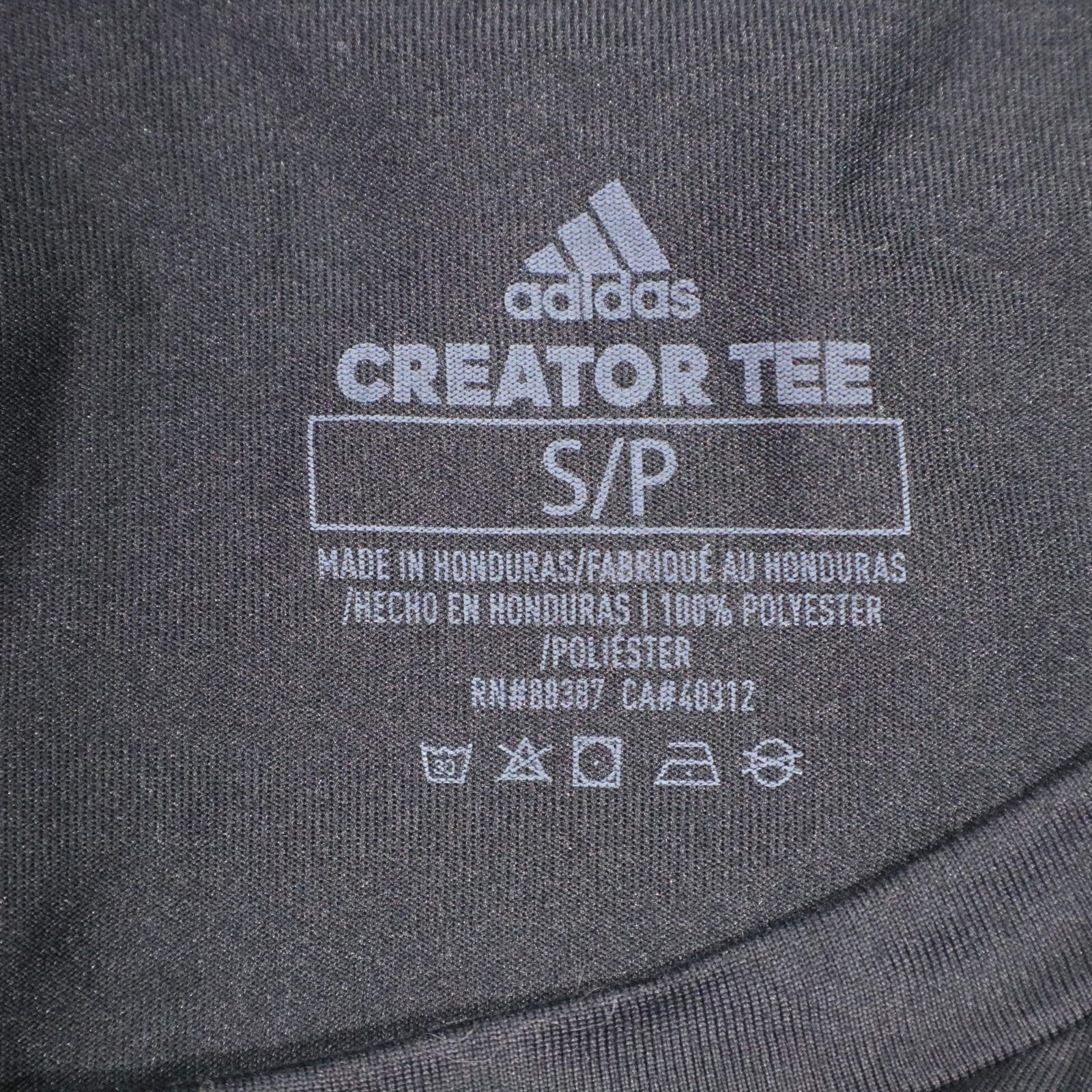 adidas x McDonalds All American Shirt Mens Small Black Long Sleeve Creator Tee