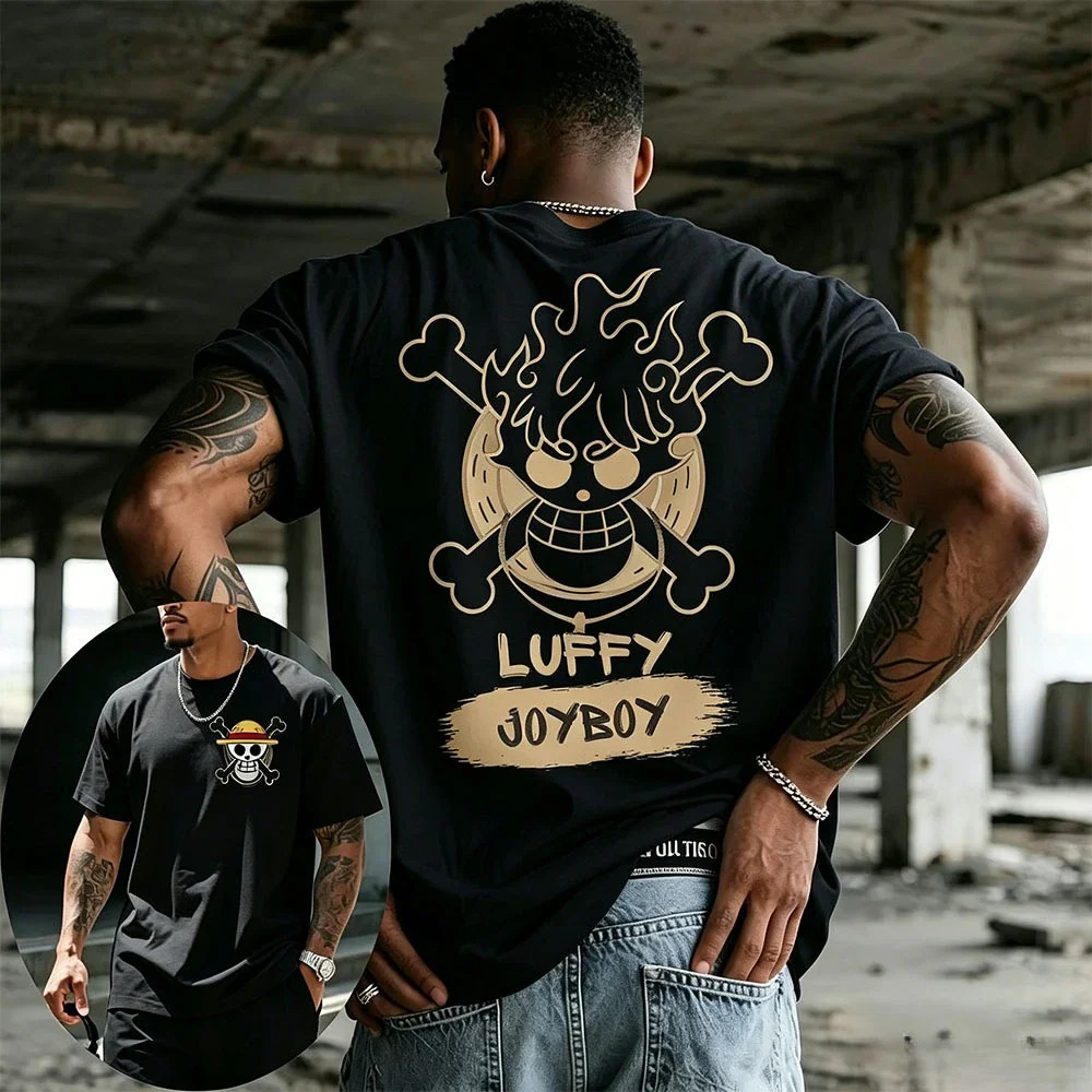new One Piece Skull T-Shirt | Anime Streetwear Graphic Tee