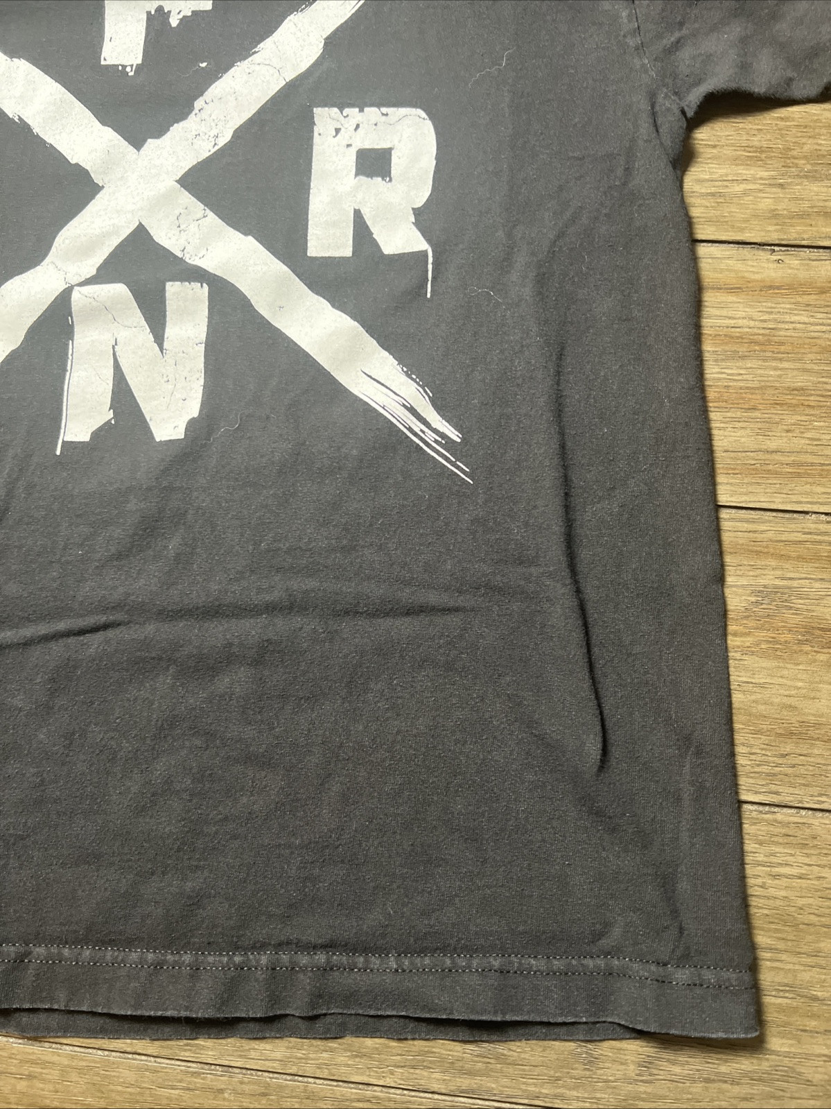 Seth Rollins SFNR WWE T-Shirt Black Men’s Double-Sided Official Wrestling Merch
